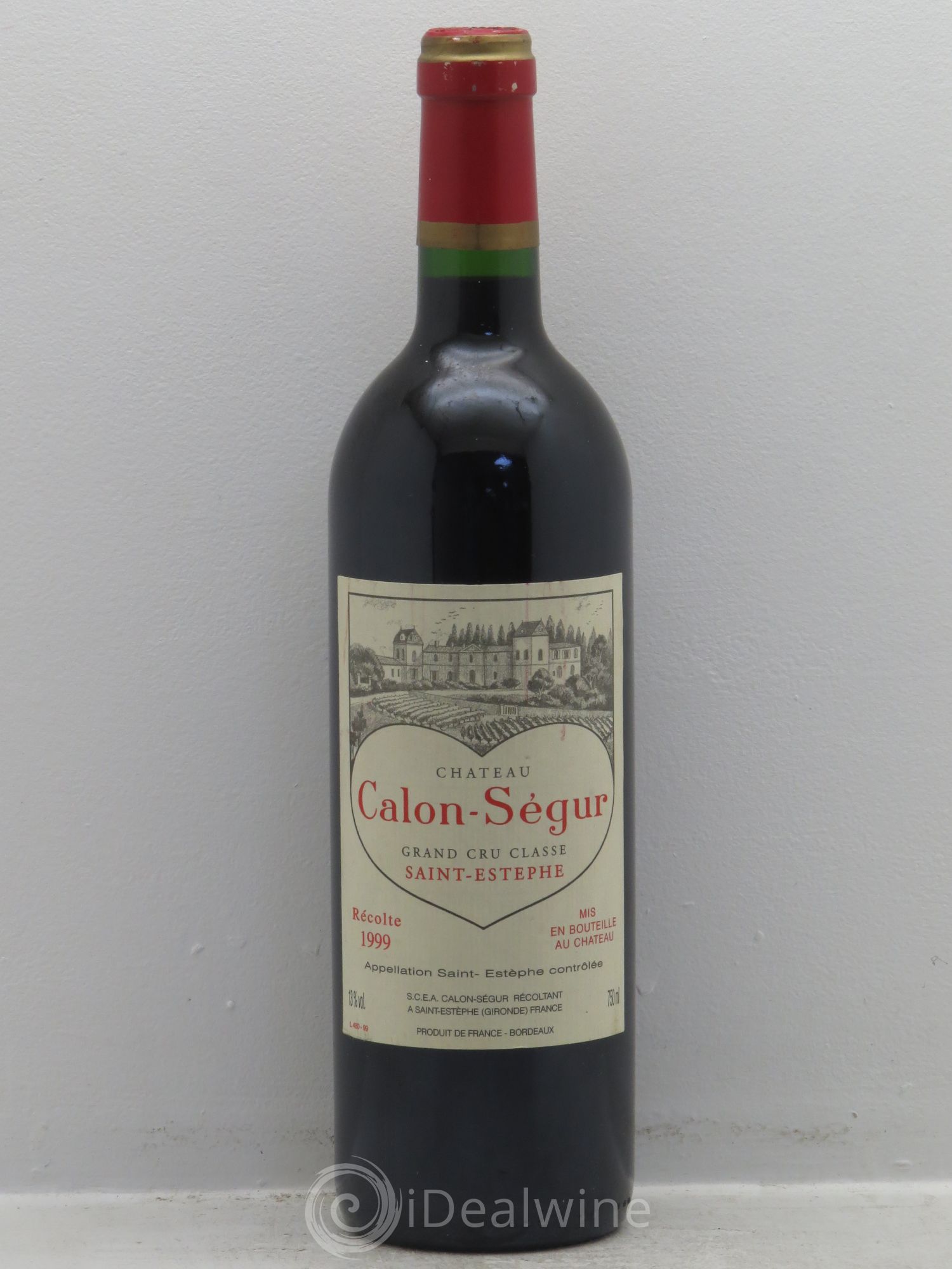 Château Calon Ségur 3ème Grand Cru Classé 1999 - Lot de 1 bouteille - 0