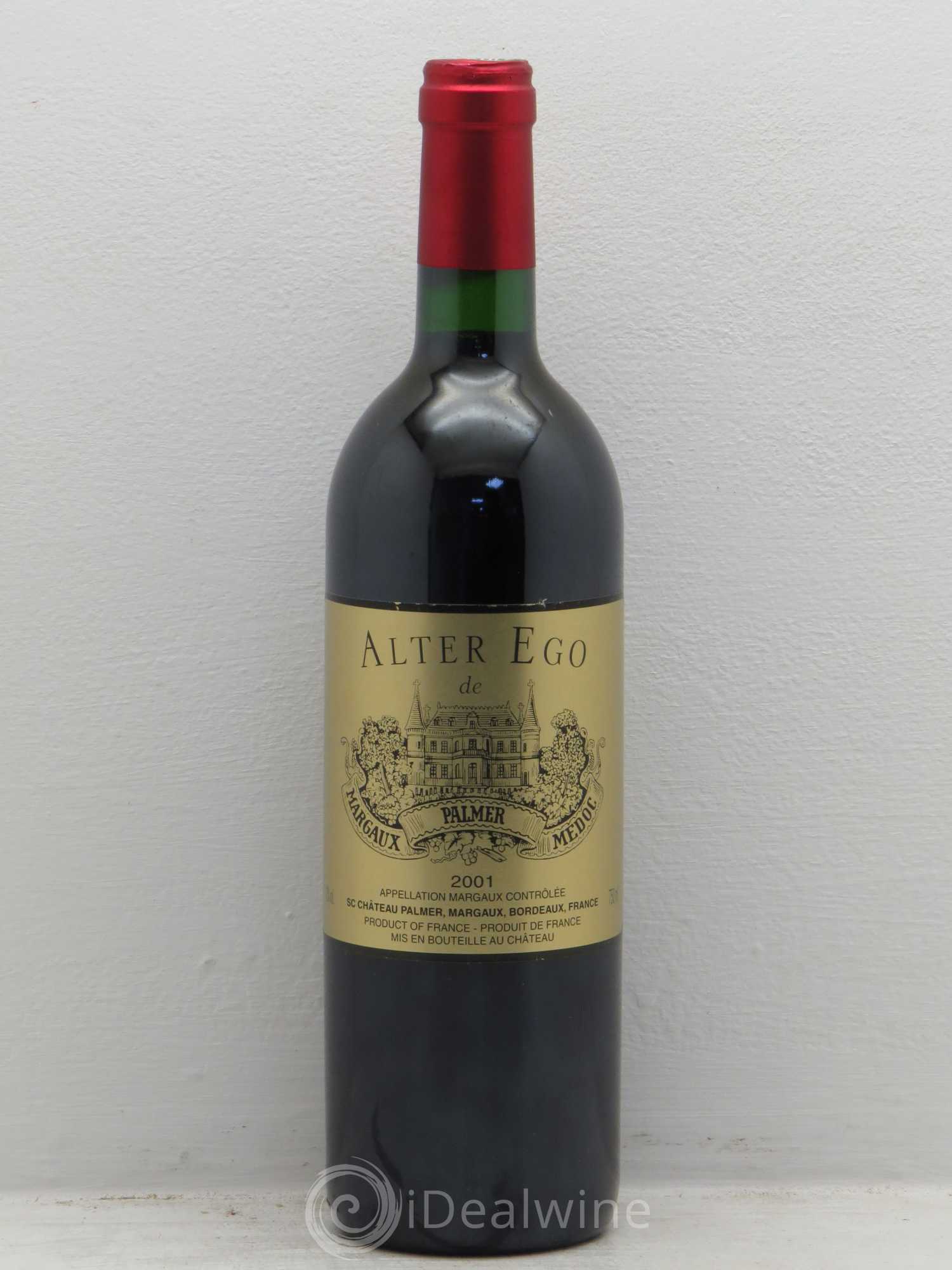 Alter Ego de Palmer Second Vin 2001 - Lot de 1 bouteille - 0
