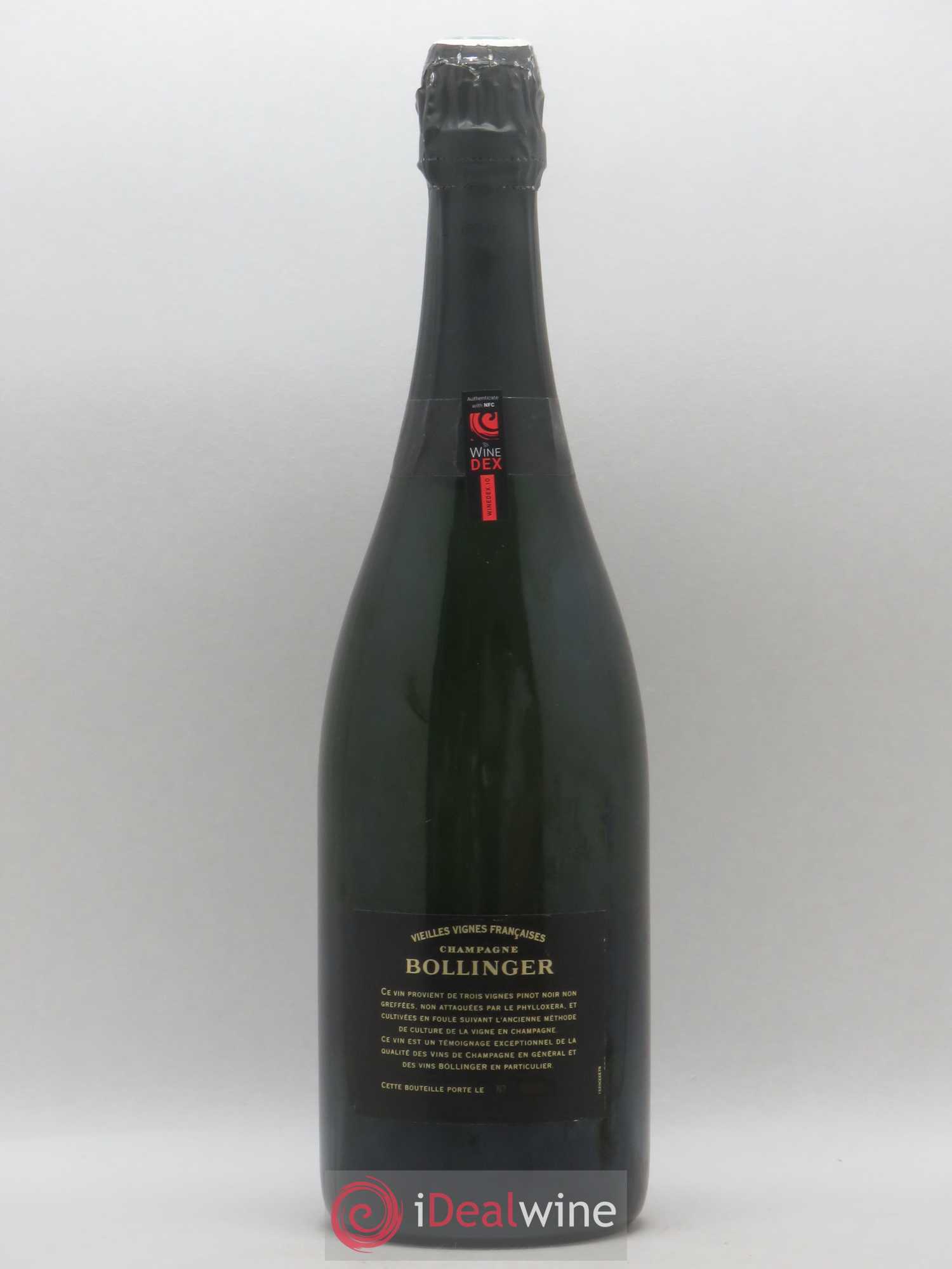 Brut Vieilles Vignes Françaises Bollinger 1996 - Lot de 1 bouteille - 1