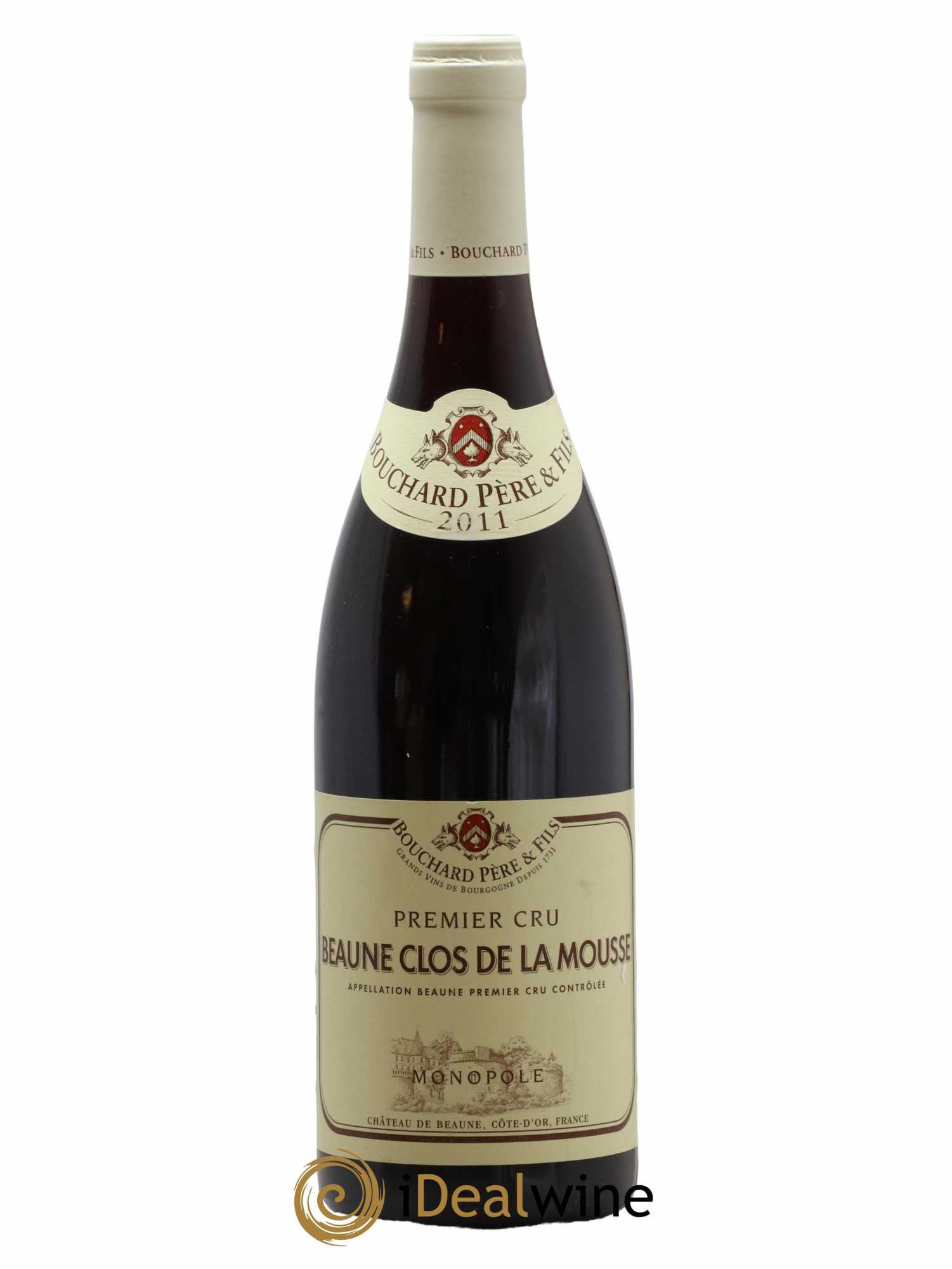 Beaune 1er Cru Clos de la Mousse Bouchard Père & Fils 2011 - Lot de 1 bouteille - 0
