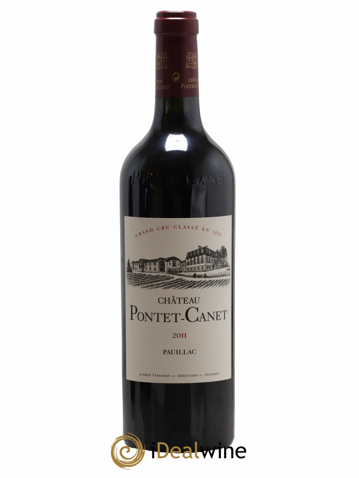 Château Pontet Canet 5ème Grand Cru Classé 2011 - Lot de 1 bouteille - 0