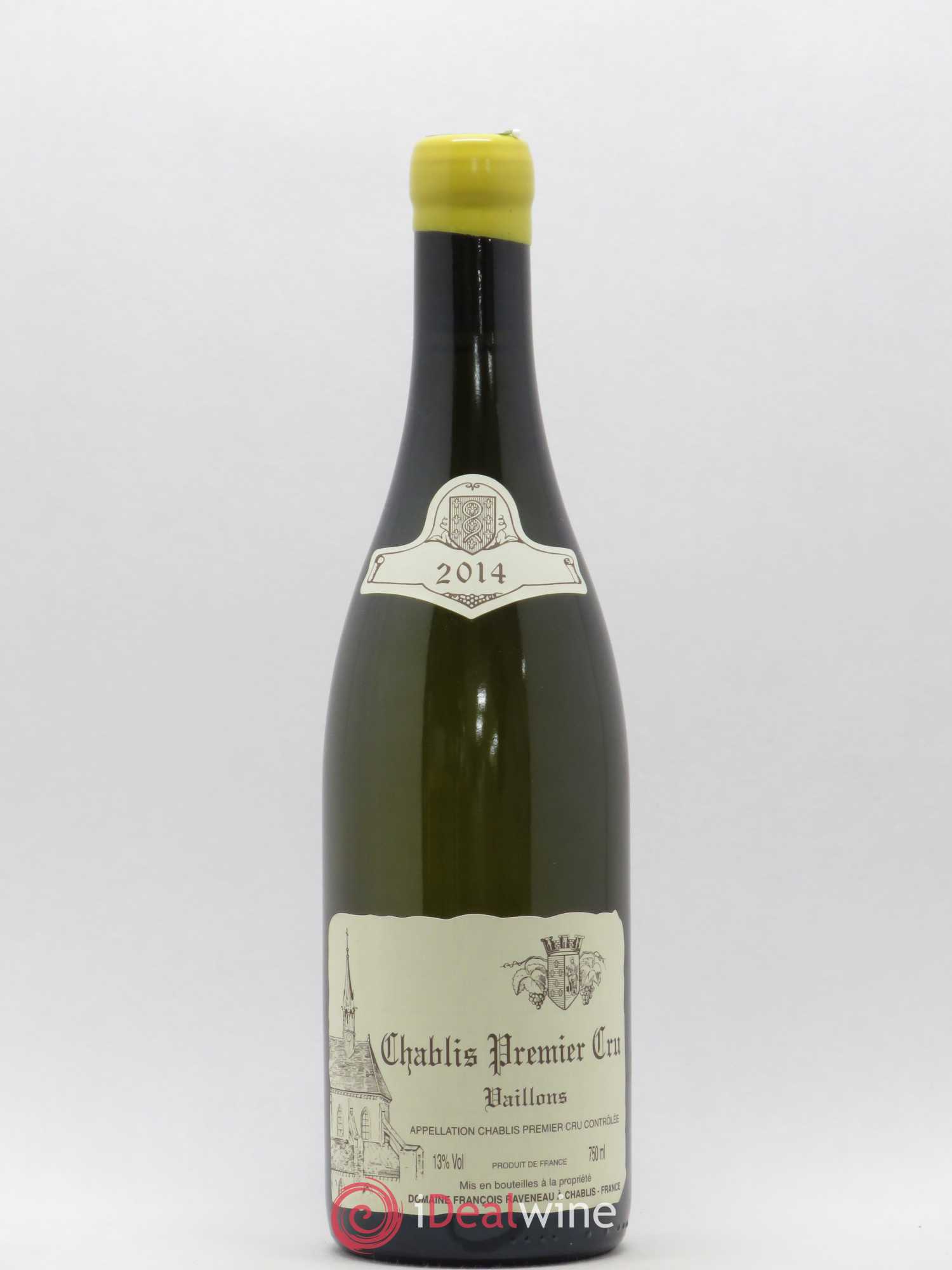 Chablis 1er Cru Vaillons Raveneau (Domaine) 2014 - Lot de 1 bouteille - 0