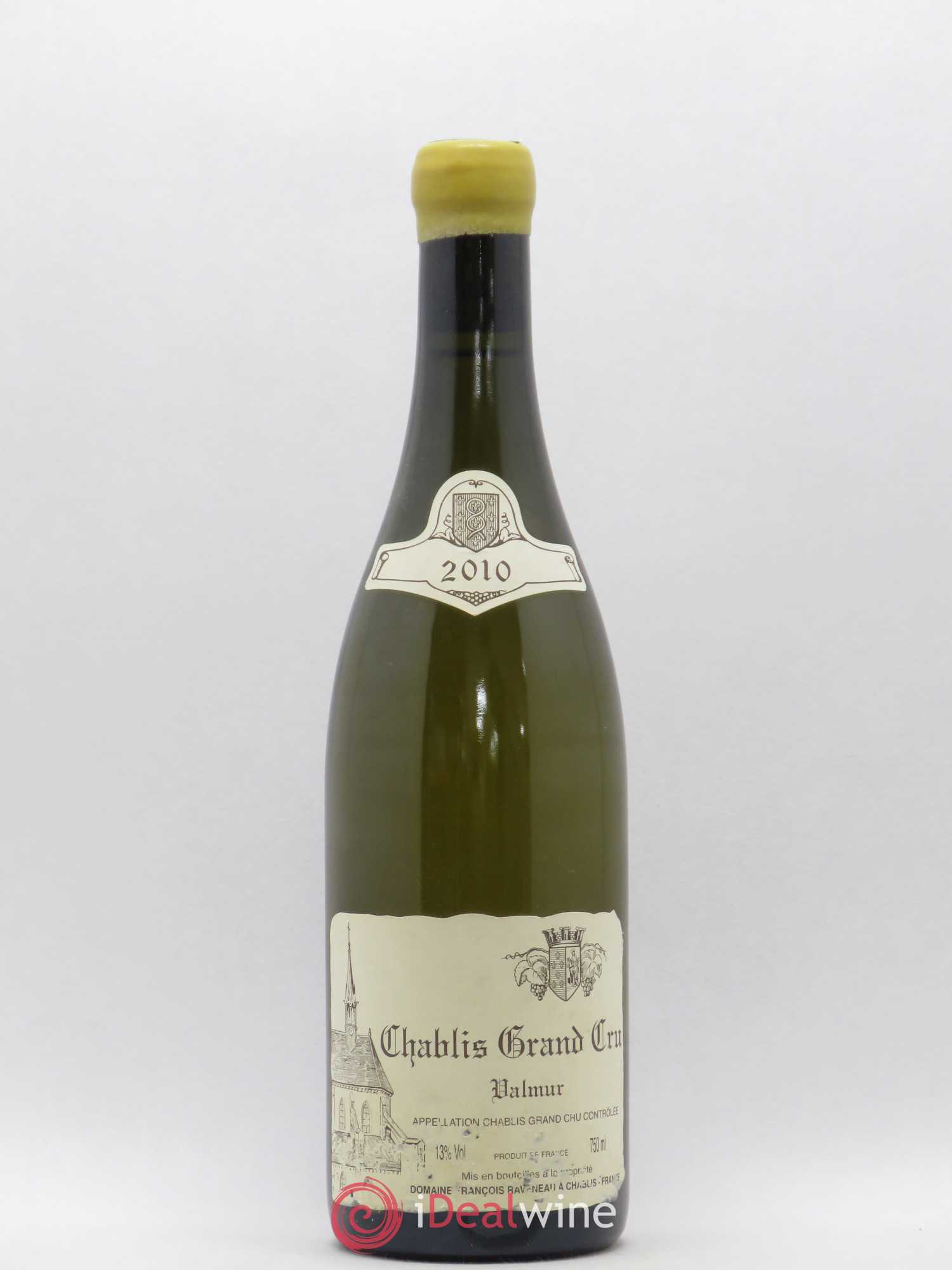 Chablis Grand Cru Valmur Raveneau (Domaine) 2010 - Lot de 1 bouteille - 0