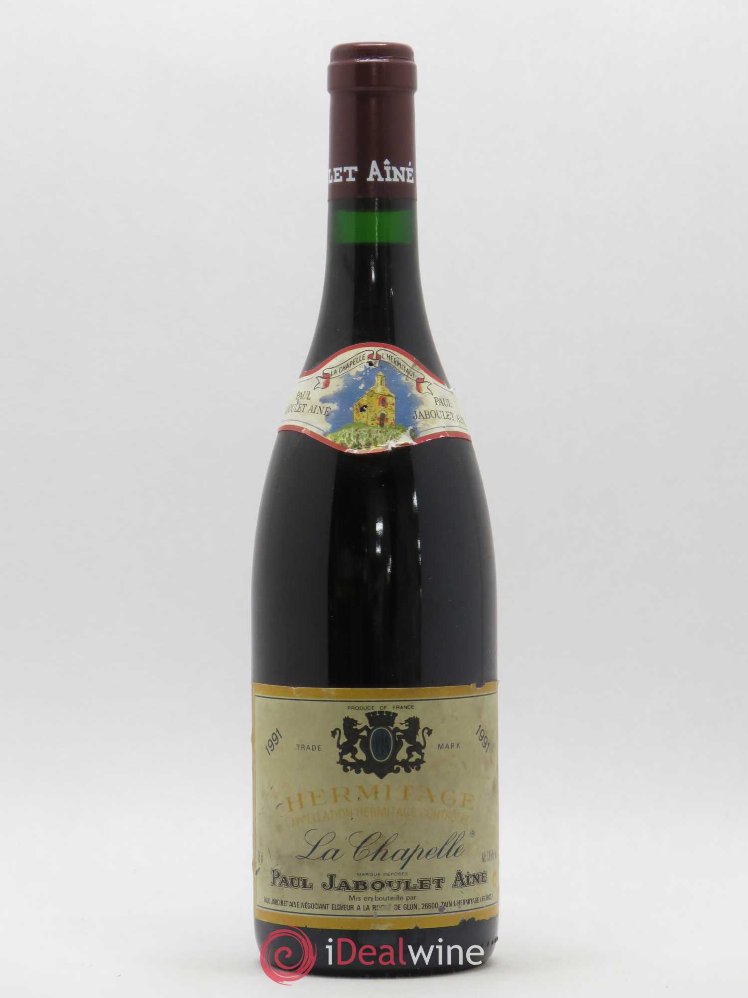 Hermitage La Chapelle Paul Jaboulet Ainé 1991 - Lot de 1 bouteille - 0
