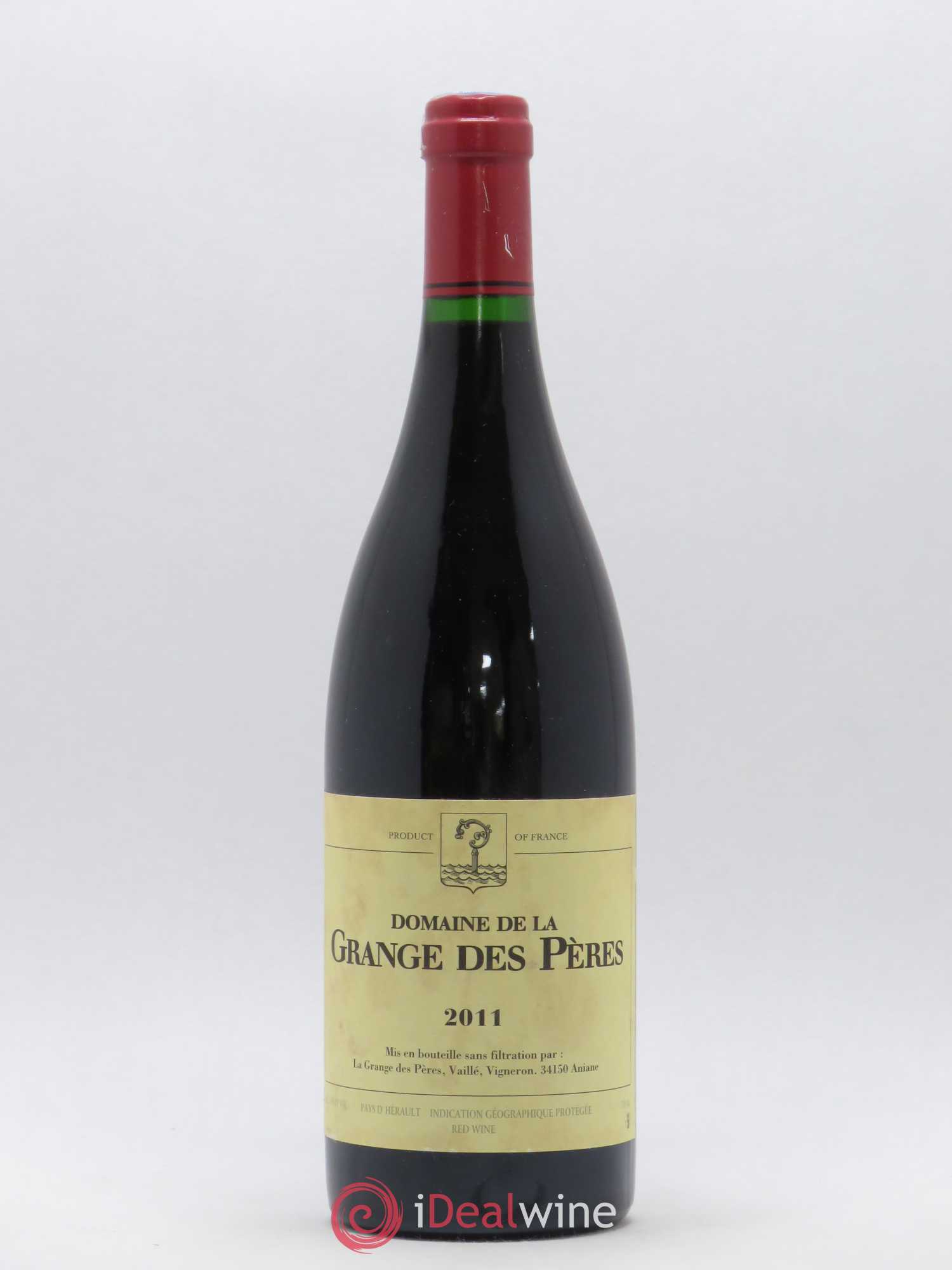 Pays d'Hérault Grange des Pères Laurent Vaillé 2011 - Lot de 1 bouteille - 0