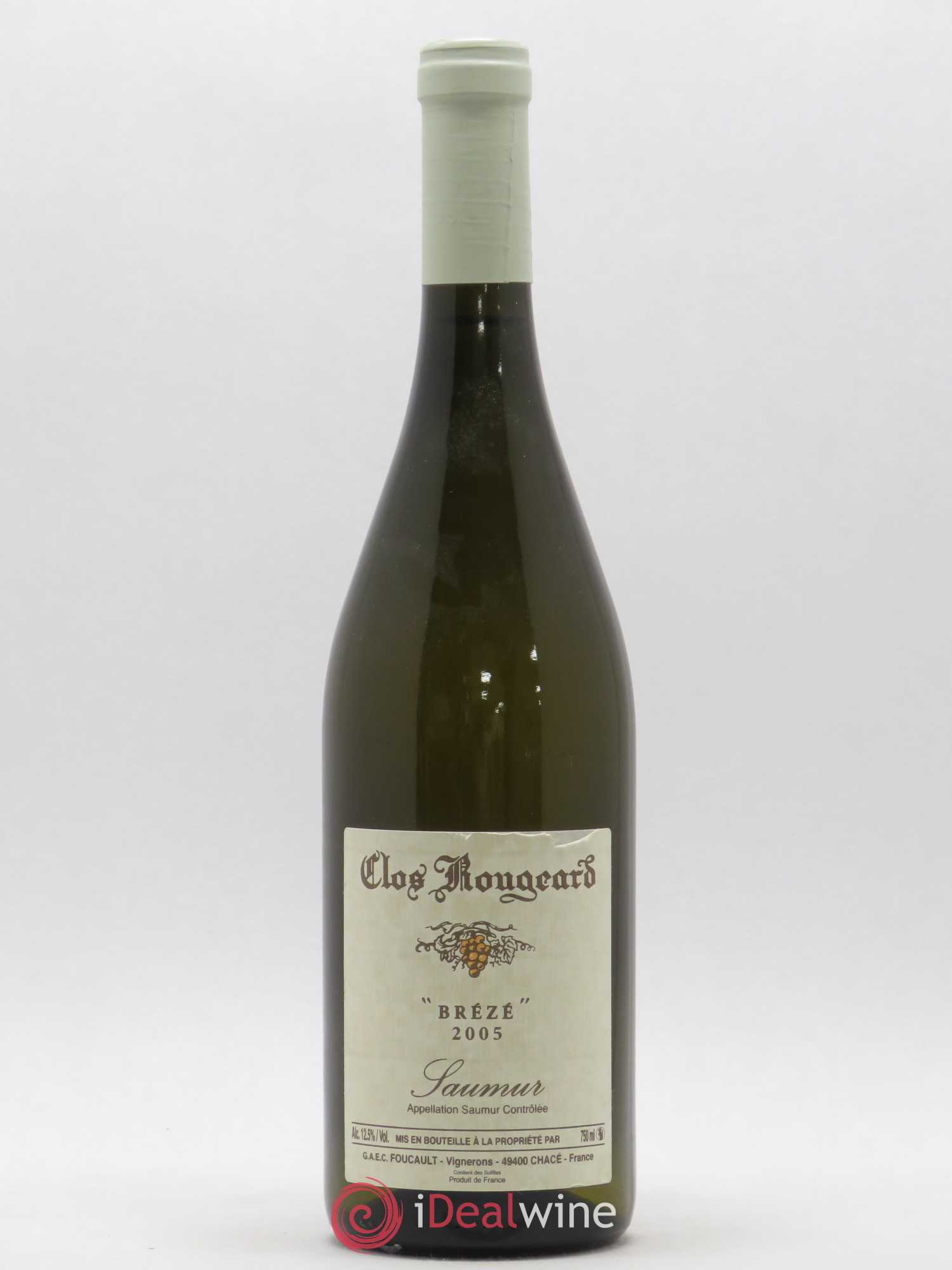 Saumur Brézé Clos Rougeard 2005 - Posten von 1 Flasche - 0