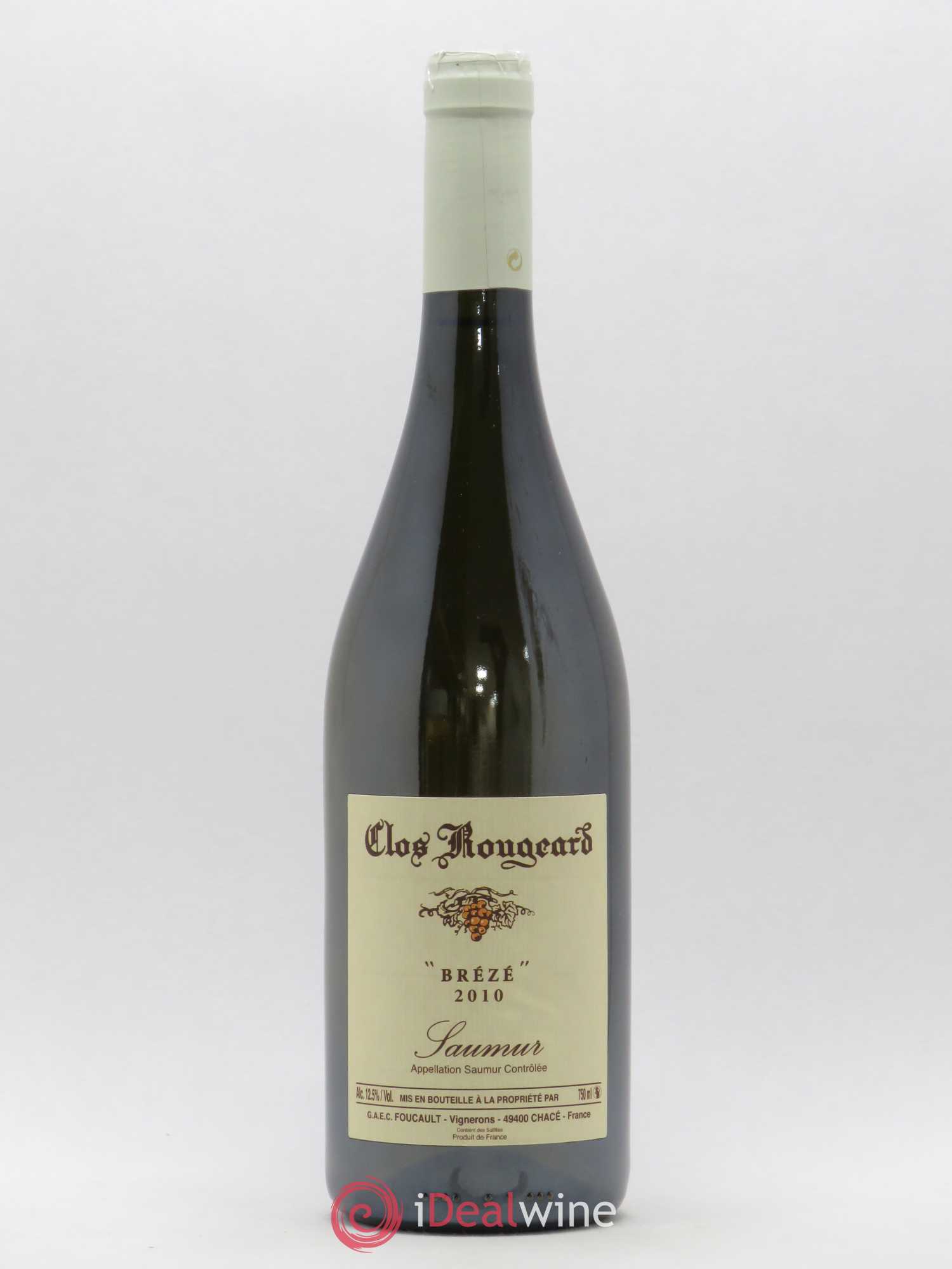 Saumur Brézé Clos Rougeard 2010 - Posten von 1 Flasche - 0