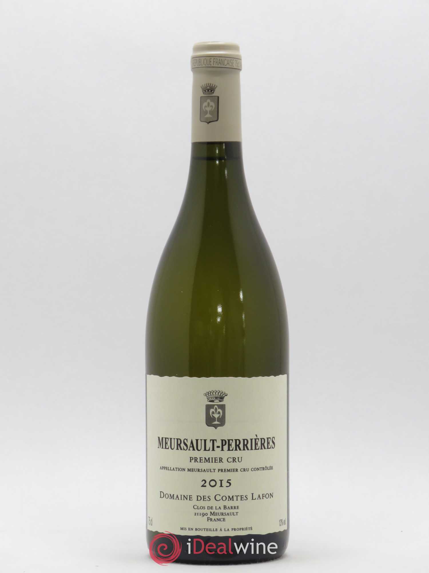 Meursault 1er Cru Perrières Comtes Lafon (Domaine des) 2015 - Lot de 1 bouteille - 0