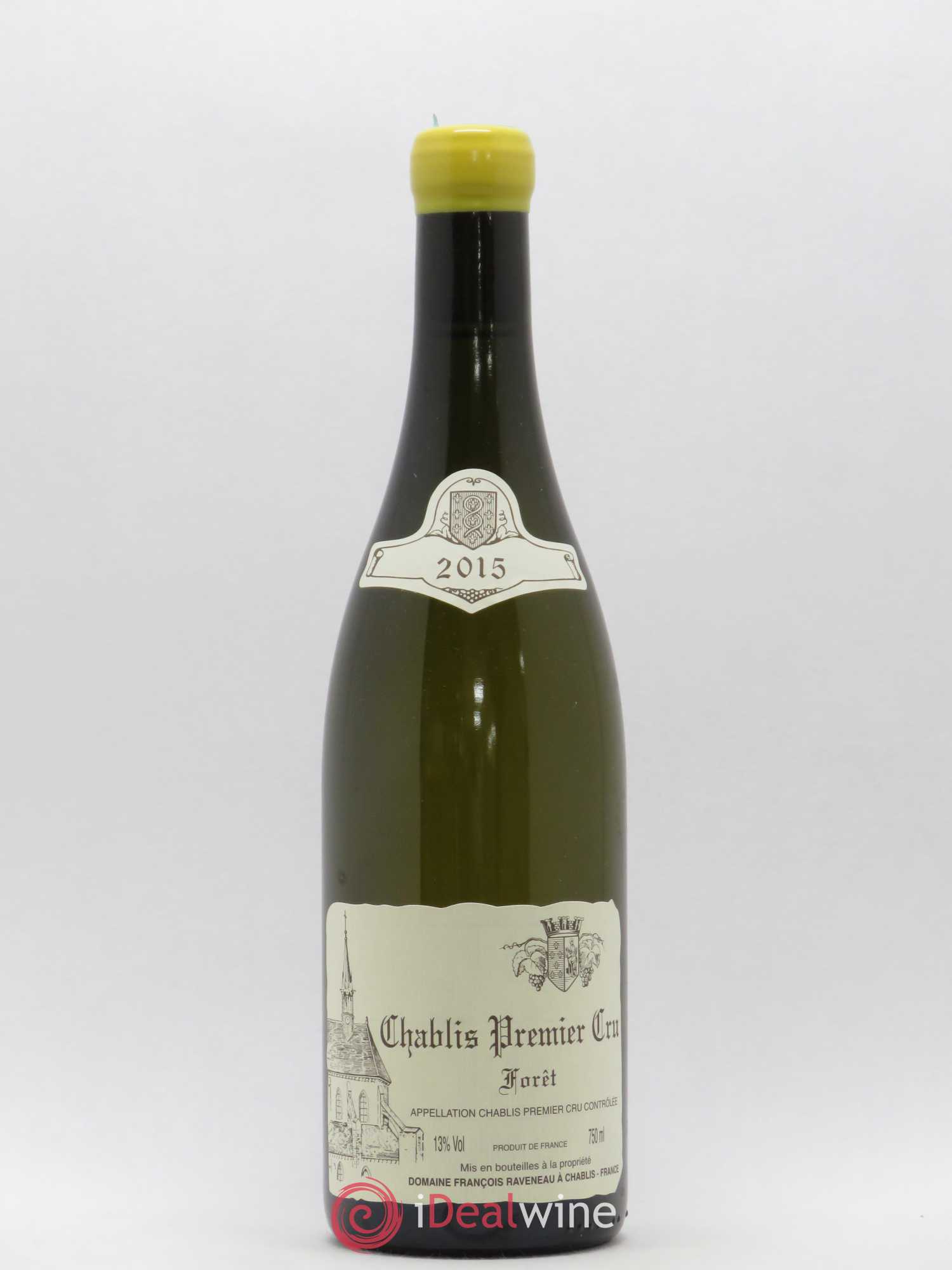 Chablis 1er Cru Forêt Raveneau (Domaine) 2015 - Lot de 1 bouteille - 0