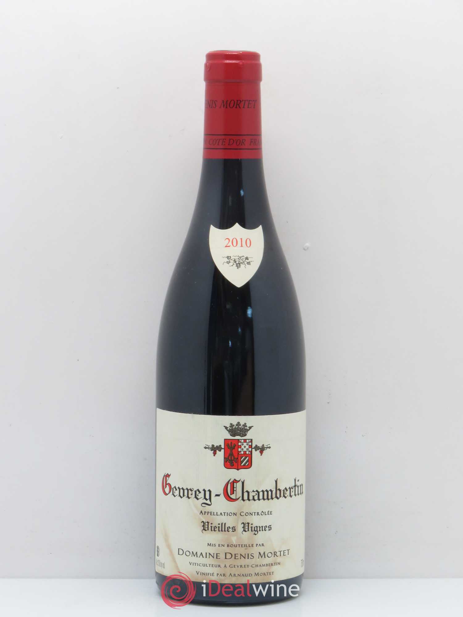 Gevrey-Chambertin Vieilles vignes Denis Mortet (Domaine) 2010 - Lot de 1 bouteille - 0