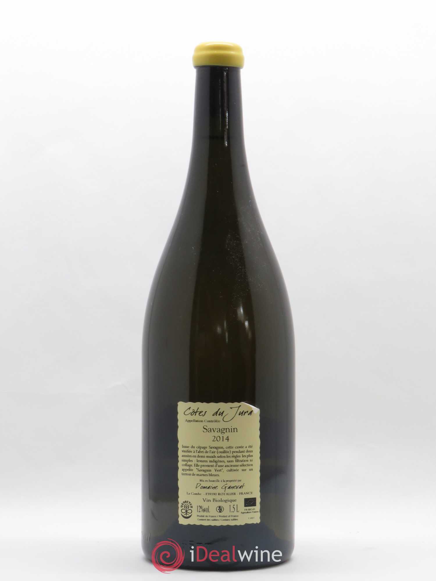 Côtes du Jura Les Chalasses Marnes Bleues Jean-François Ganevat (Domaine) 2014 - Lot de 1 magnum - 1