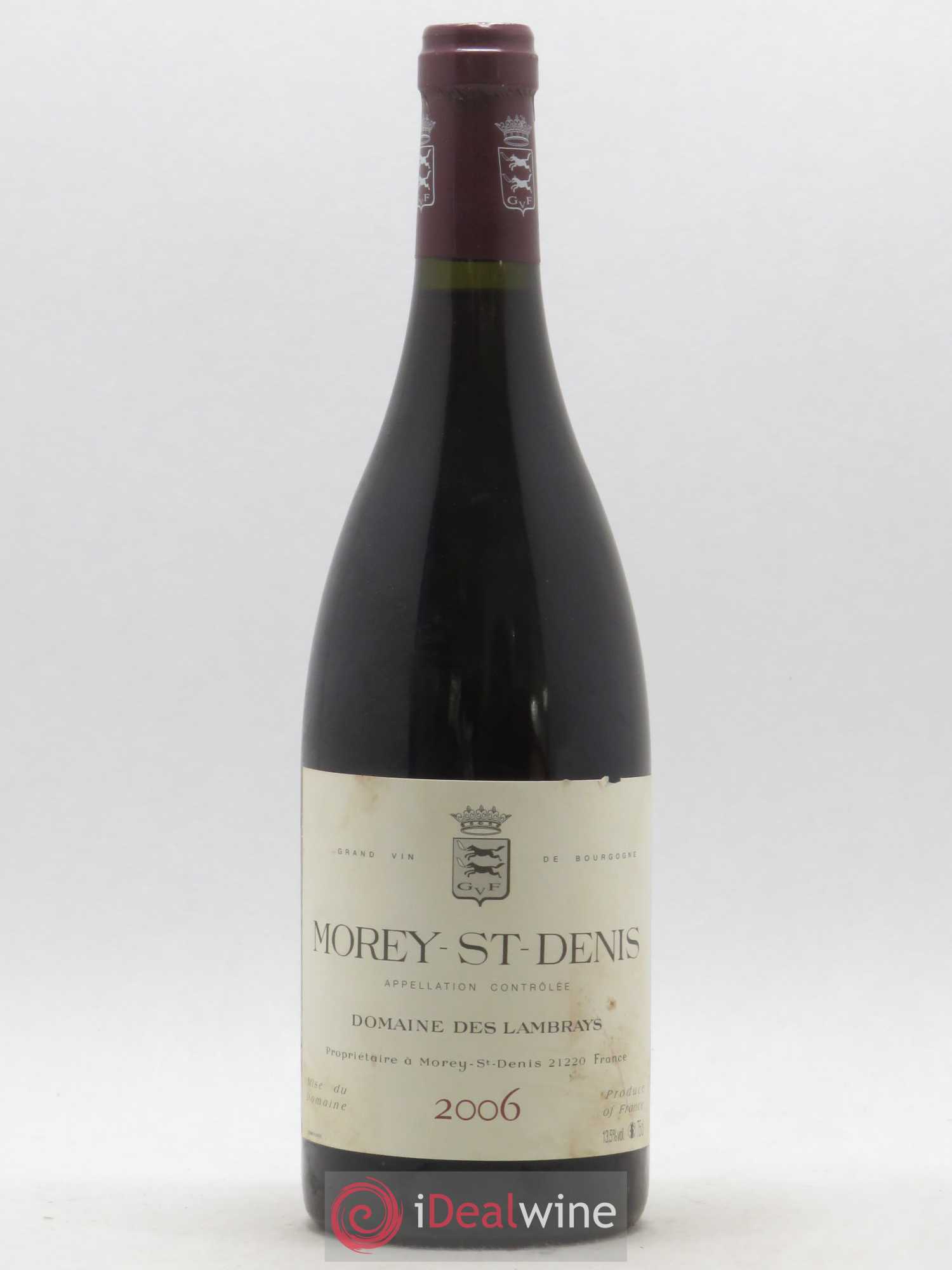 Morey-Saint-Denis Domaine des Lambrays 2006 - Lot de 1 bouteille - 0