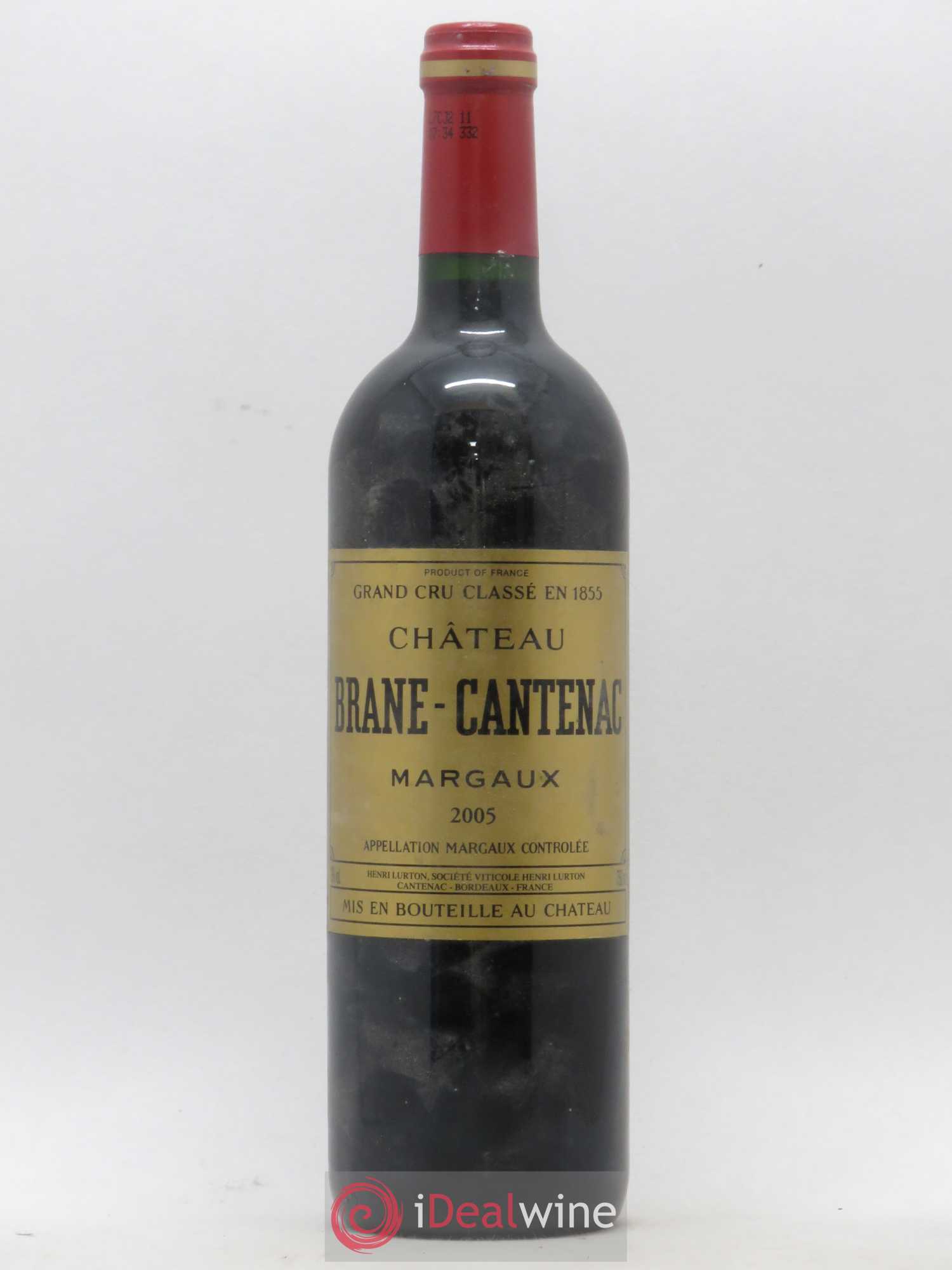 Château Brane Cantenac 2ème Grand Cru Classé 2005 - Lot de 1 bouteille - 0