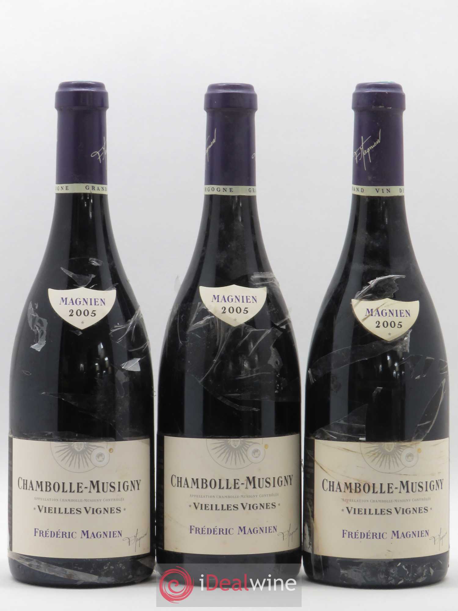 Chambolle-Musigny Vieilles Vignes Frederic Magnien 2005 - Lot de 3 bouteilles - 0