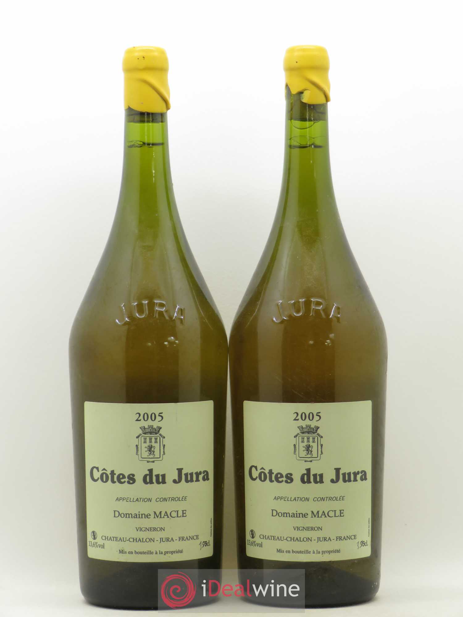 Côtes du Jura Jean Macle (sans prix de réserve) 2005 - Lot de 2 magnums - 0
