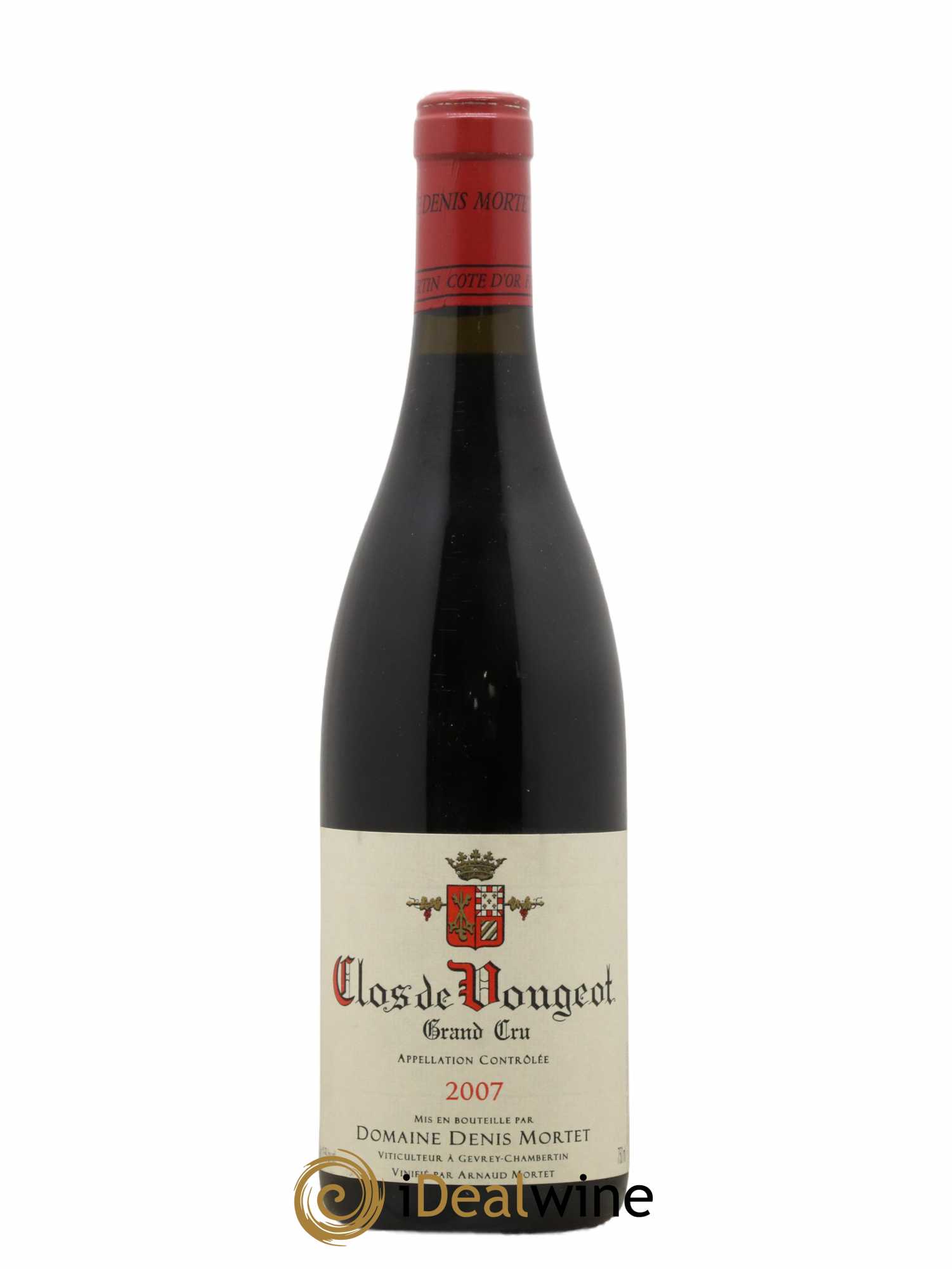 Clos de Vougeot Grand Cru Denis Mortet (Domaine) 2007 - Lot de 1 bouteille - 0