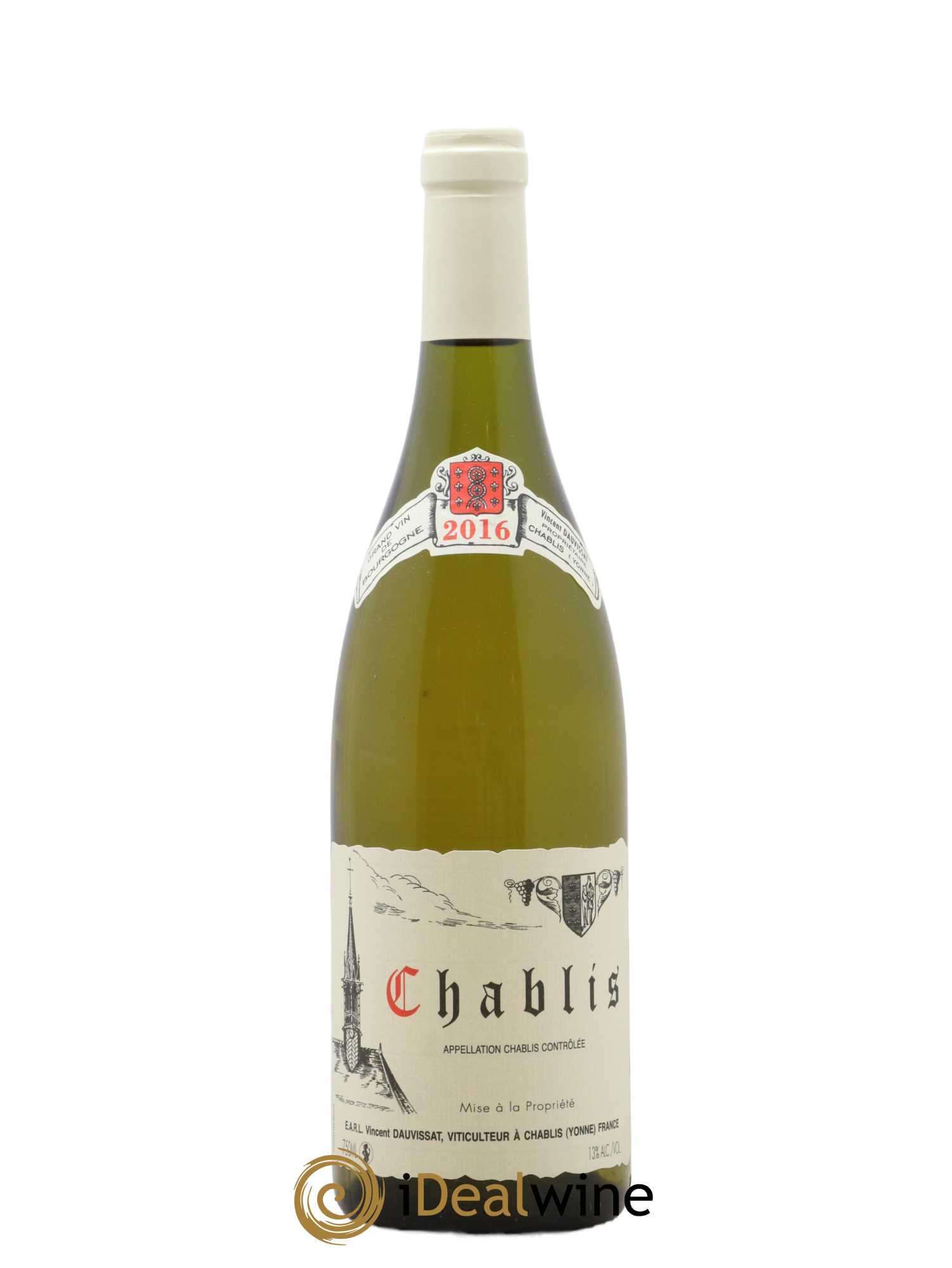 Chablis Vincent Dauvissat (Domaine) 2016 - Posten von 1 Flasche - 0