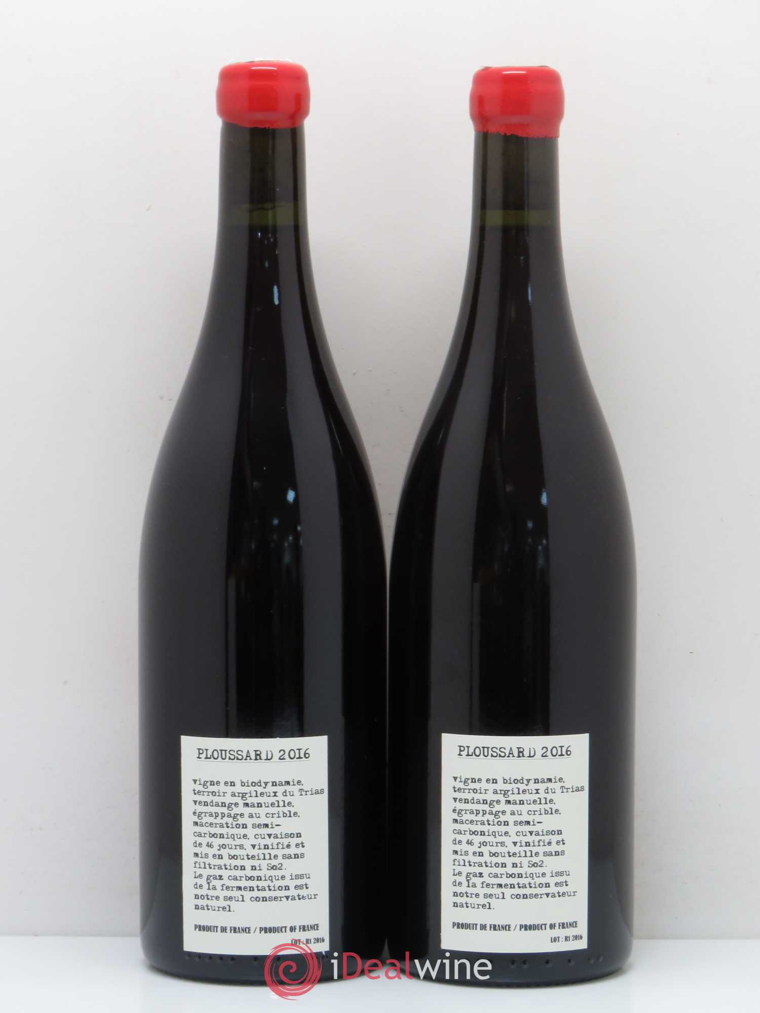 Arbois Poulsard Domaine R.Bruyere 2016 - Posten von 2 Flaschen - 1