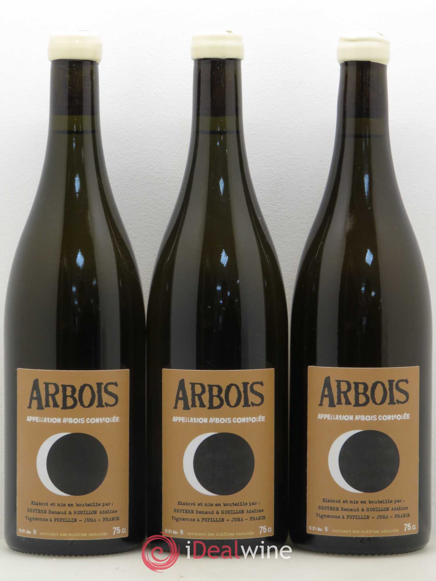 Arbois Chardonnay La Croix Rouge Adeline Houillon & Renaud Bruyère 2015 - Lot de 3 bouteilles - 0