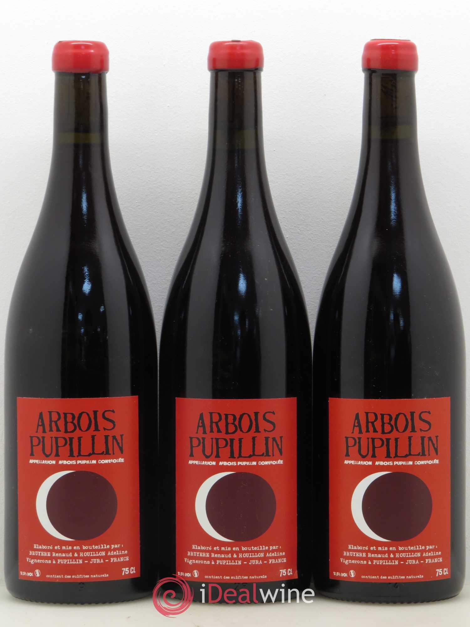 Arbois Ploussard Adeline Houillon & Renaud Bruyère 2015 - Lot de 3 bouteilles - 0