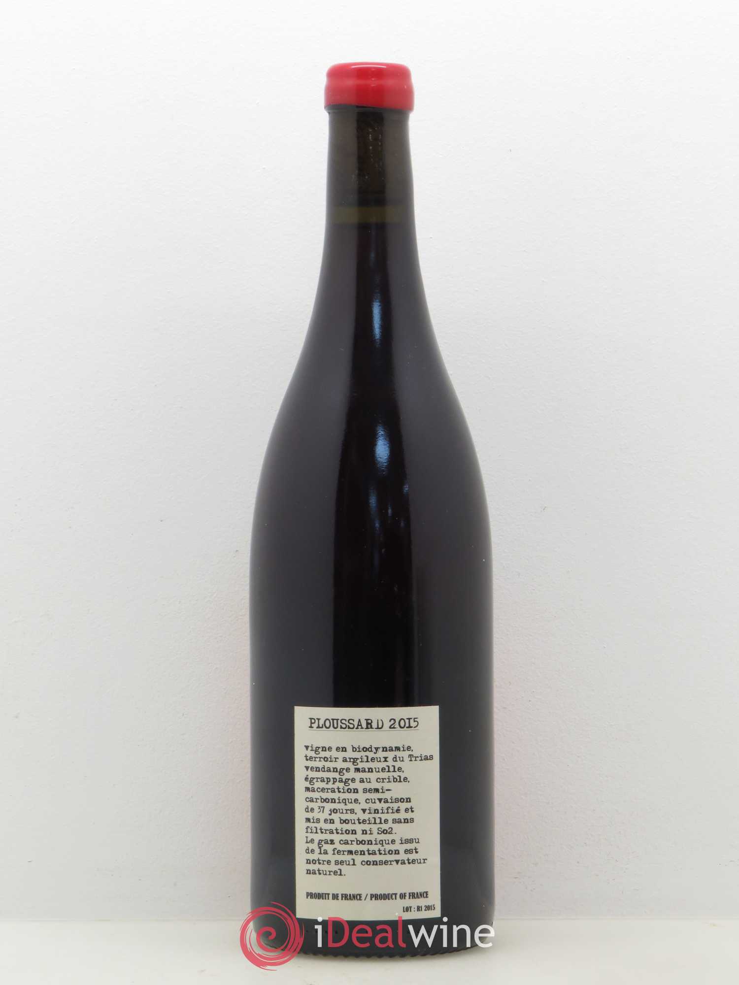 Arbois Ploussard Adeline Houillon & Renaud Bruyère 2015 - Lot de 1 bouteille - 1