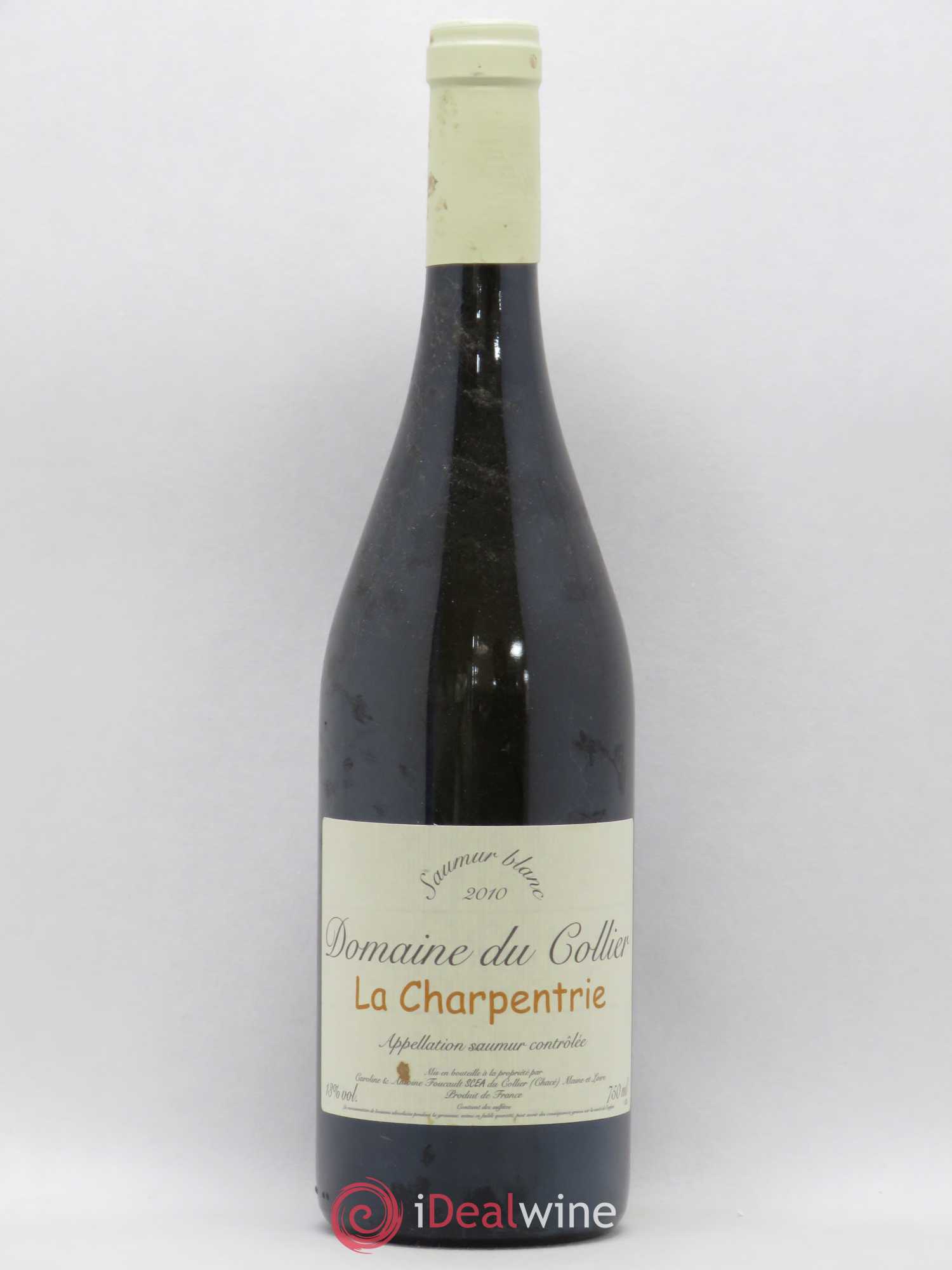 Saumur La Charpentrie Domaine du Collier 2010 - Posten von 1 Flasche - 0
