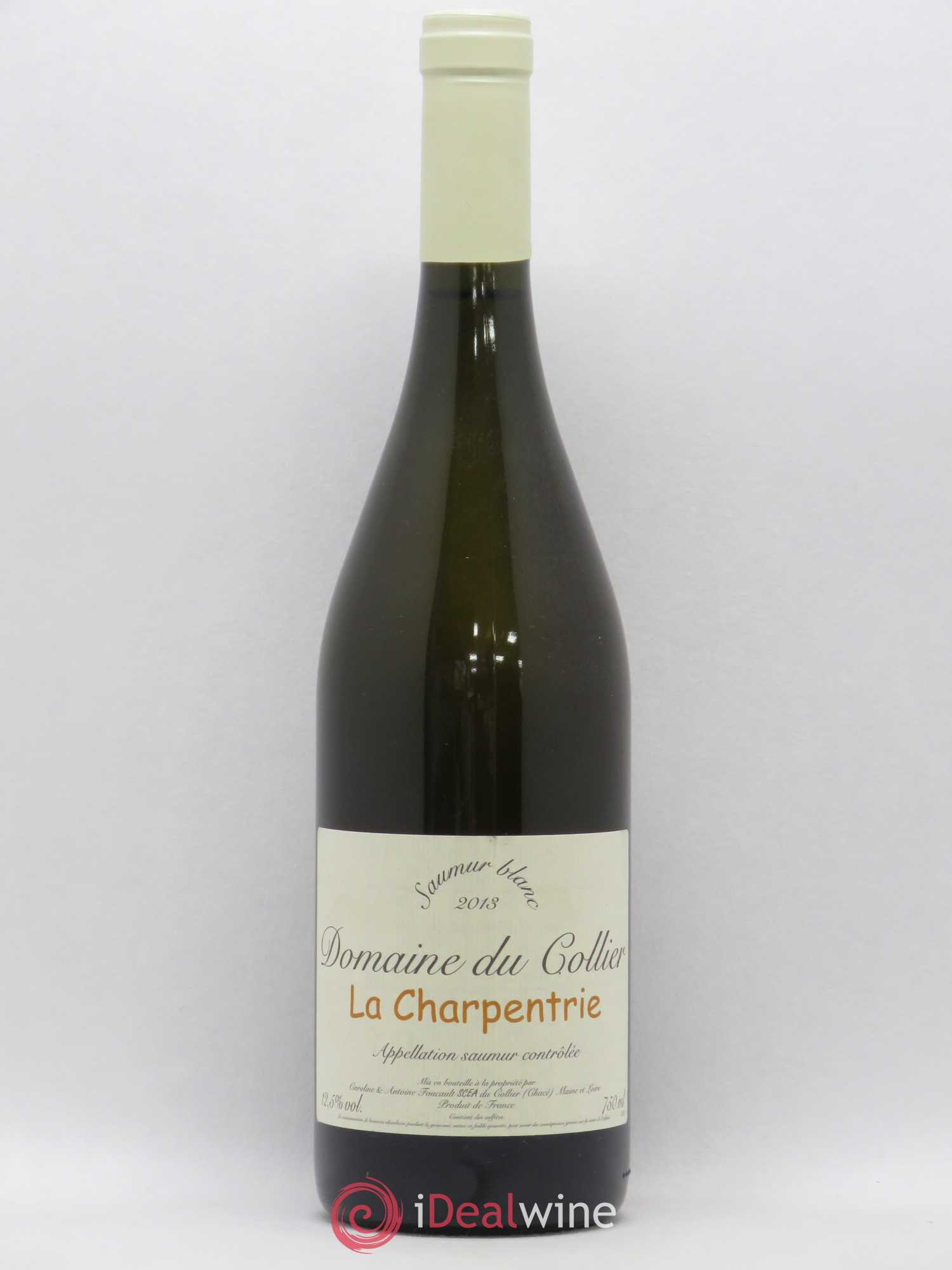 Saumur La Charpentrie Domaine du Collier 2013 - Lot de 1 bouteille - 0