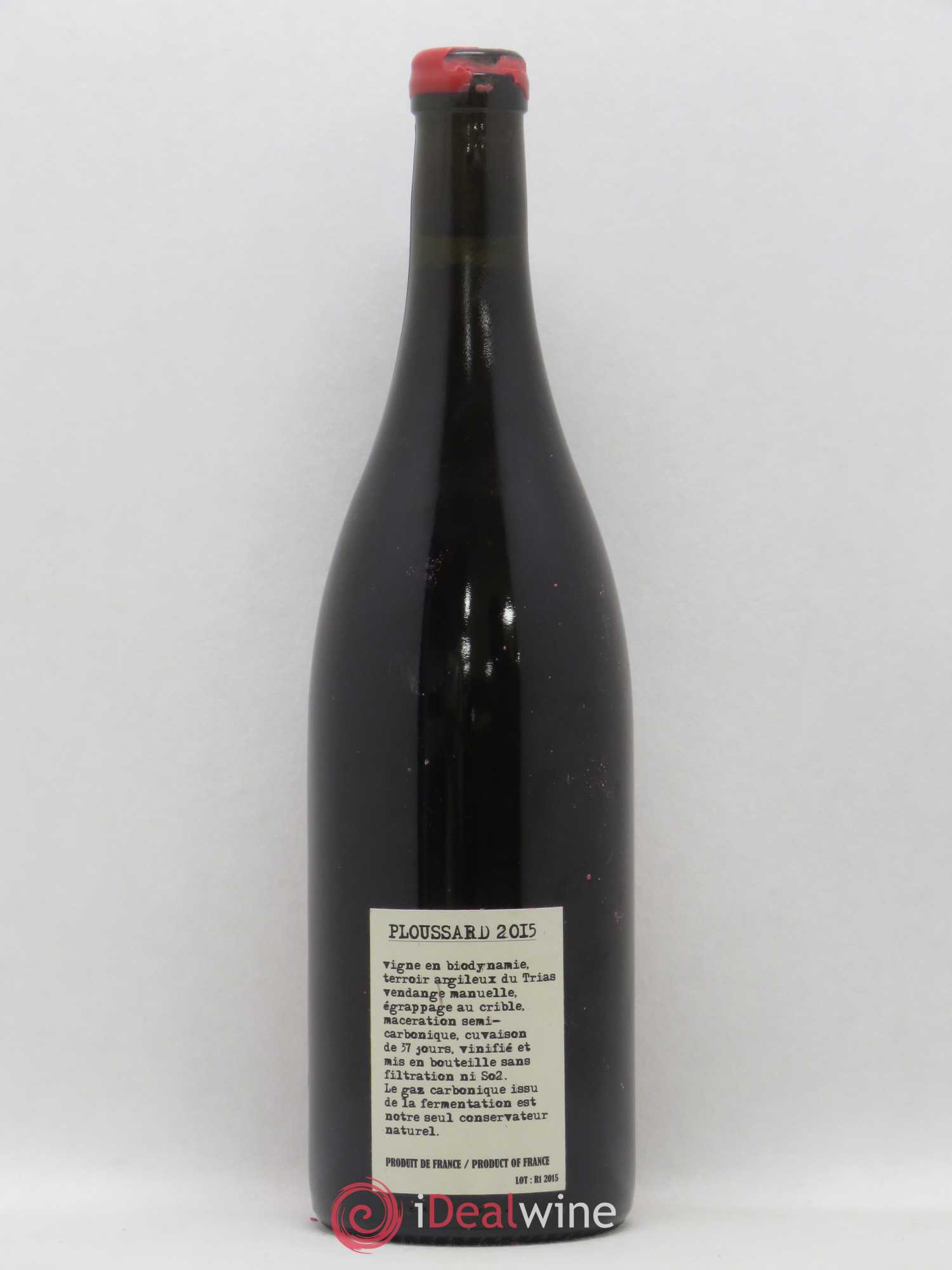 Arbois Ploussard Adeline Houillon & Renaud Bruyère 2015 - Lot de 1 bouteille - 1