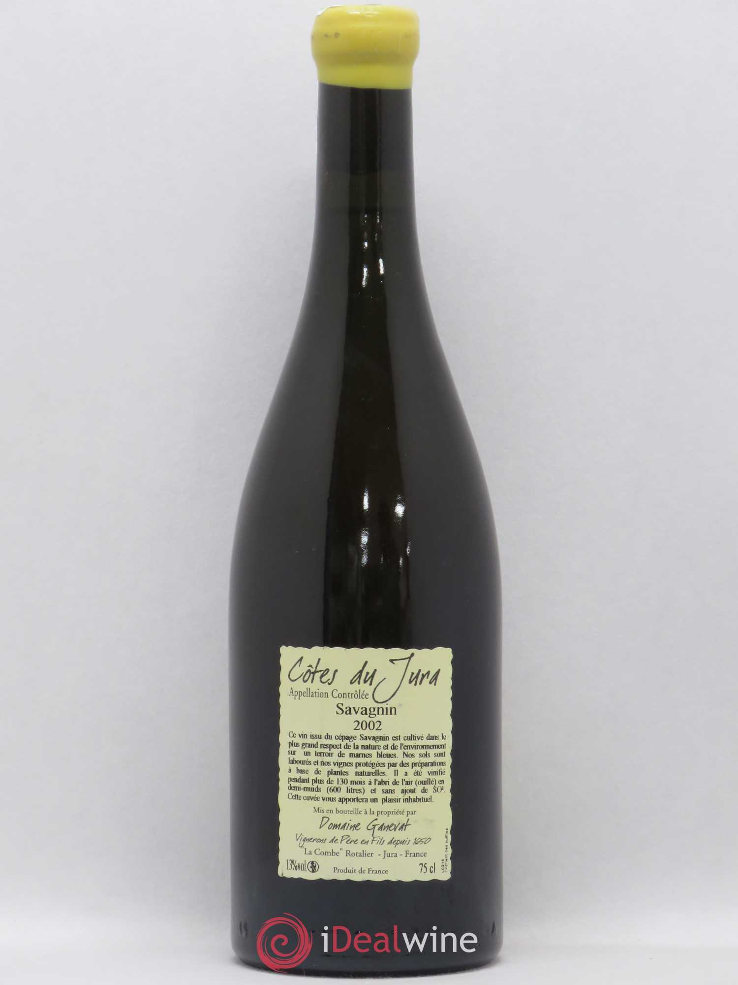Côtes du Jura Les Vignes de mon Père Jean-François Ganevat (Domaine) 2002 - Lot de 1 bouteille - 1