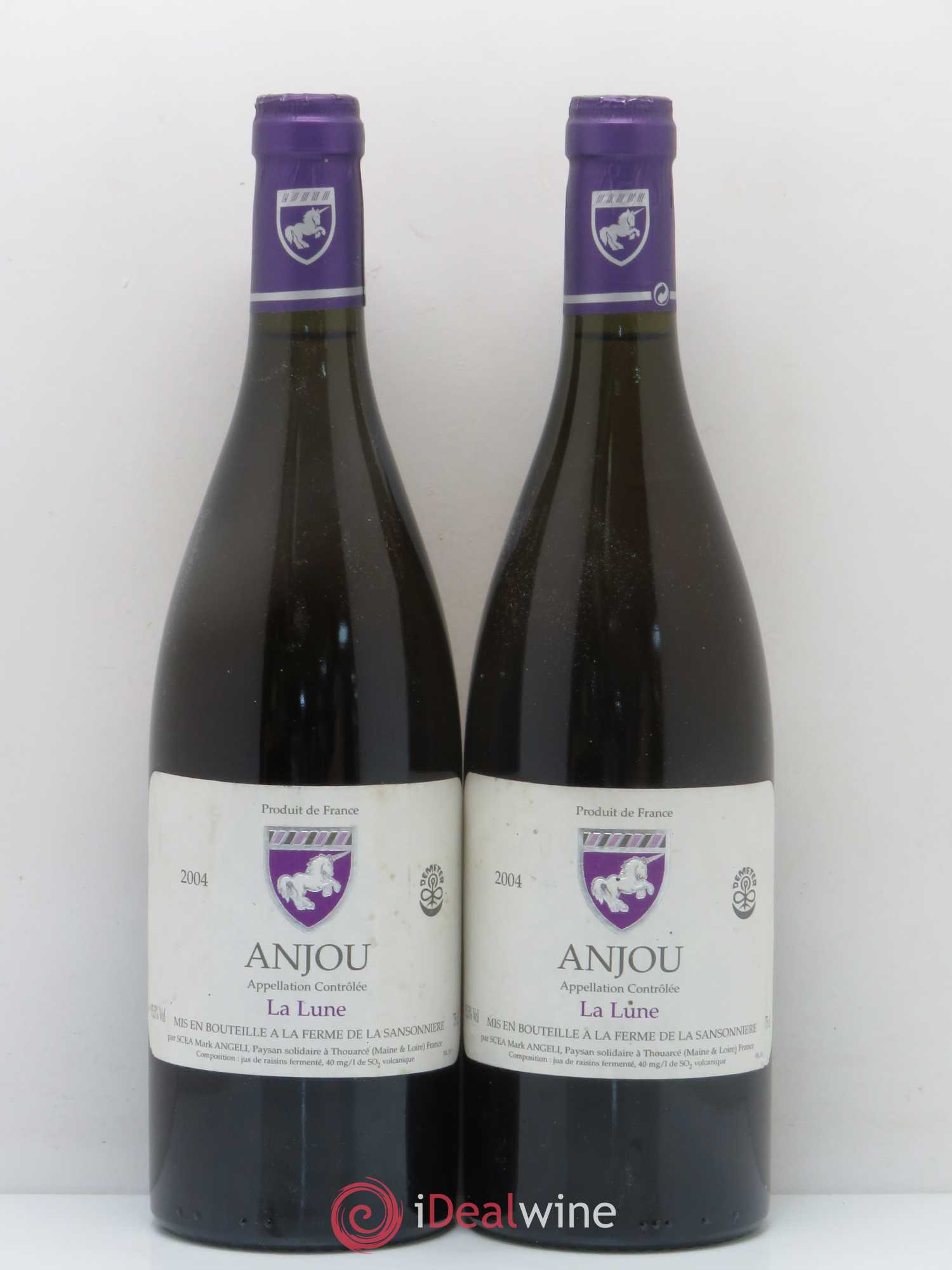 Anjou La Lune Mark Angeli 2004 - Posten von 2 Flaschen - 0