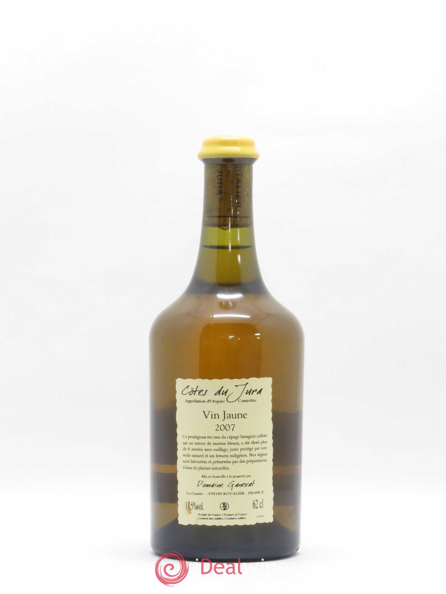Côtes du Jura Vin Jaune Jean-François Ganevat (Domaine) 2007 - Lot de 1 bouteille - 1