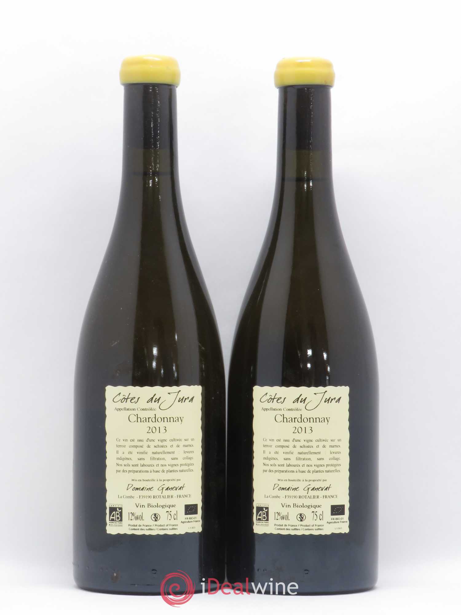 Côtes du Jura Grusse en Billat Jean-François Ganevat (Domaine) 2013 - Lot de 2 bouteilles - 1