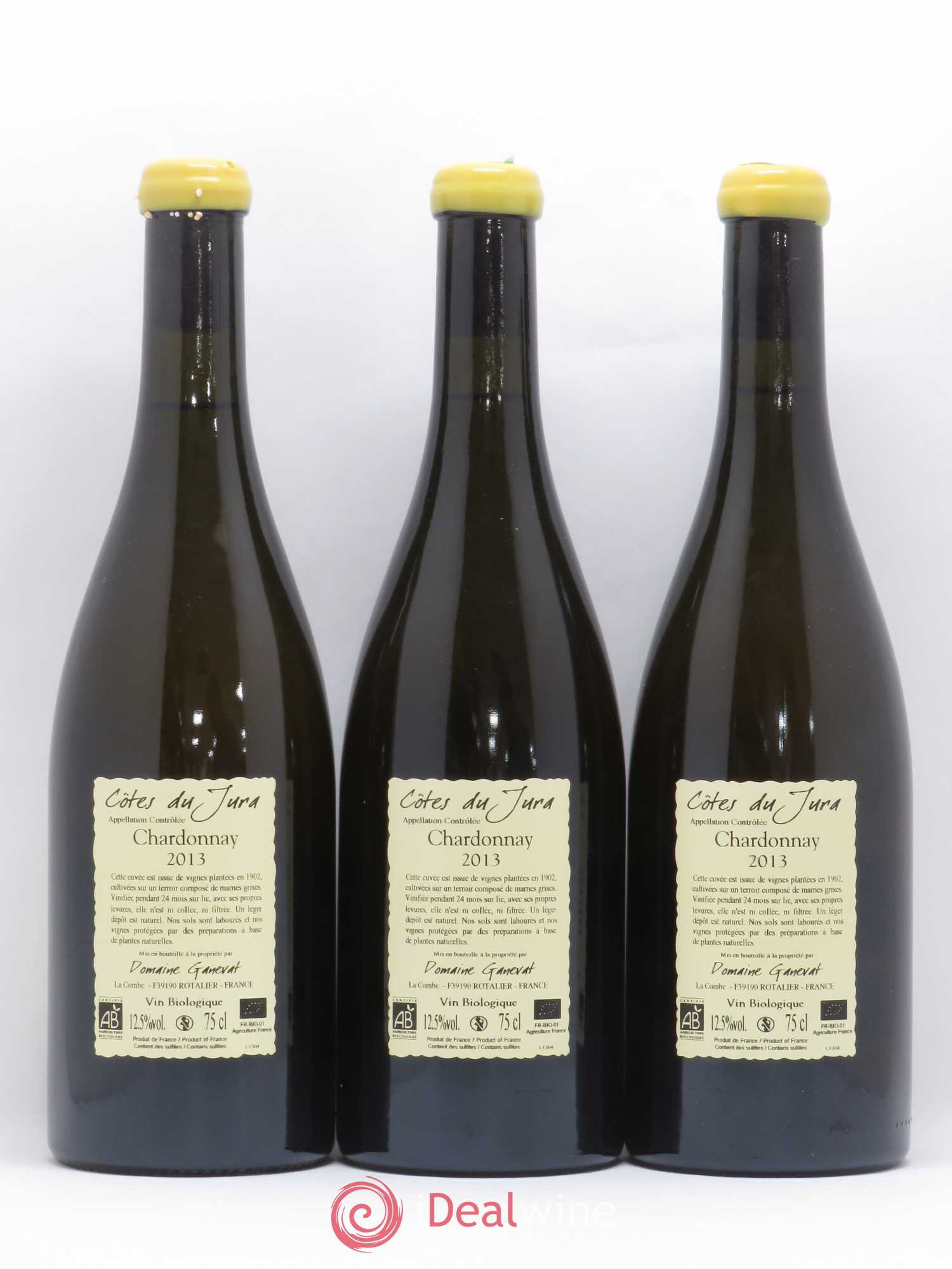 Côtes du Jura Les Chalasses Vieilles Vignes Jean-François Ganevat (Domaine) 2013 - Lot de 3 bouteilles - 1