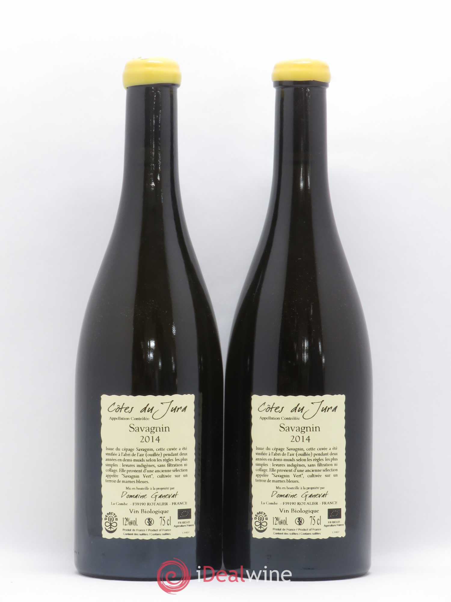 Côtes du Jura Les Chalasses Marnes Bleues Jean-François Ganevat (Domaine) 2014 - Lot de 2 bouteilles - 1