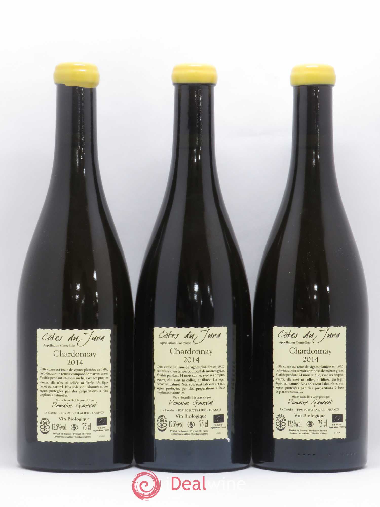 Côtes du Jura Les Chalasses Vieilles Vignes Jean-François Ganevat (Domaine) 2014 - Lot de 3 bouteilles - 1
