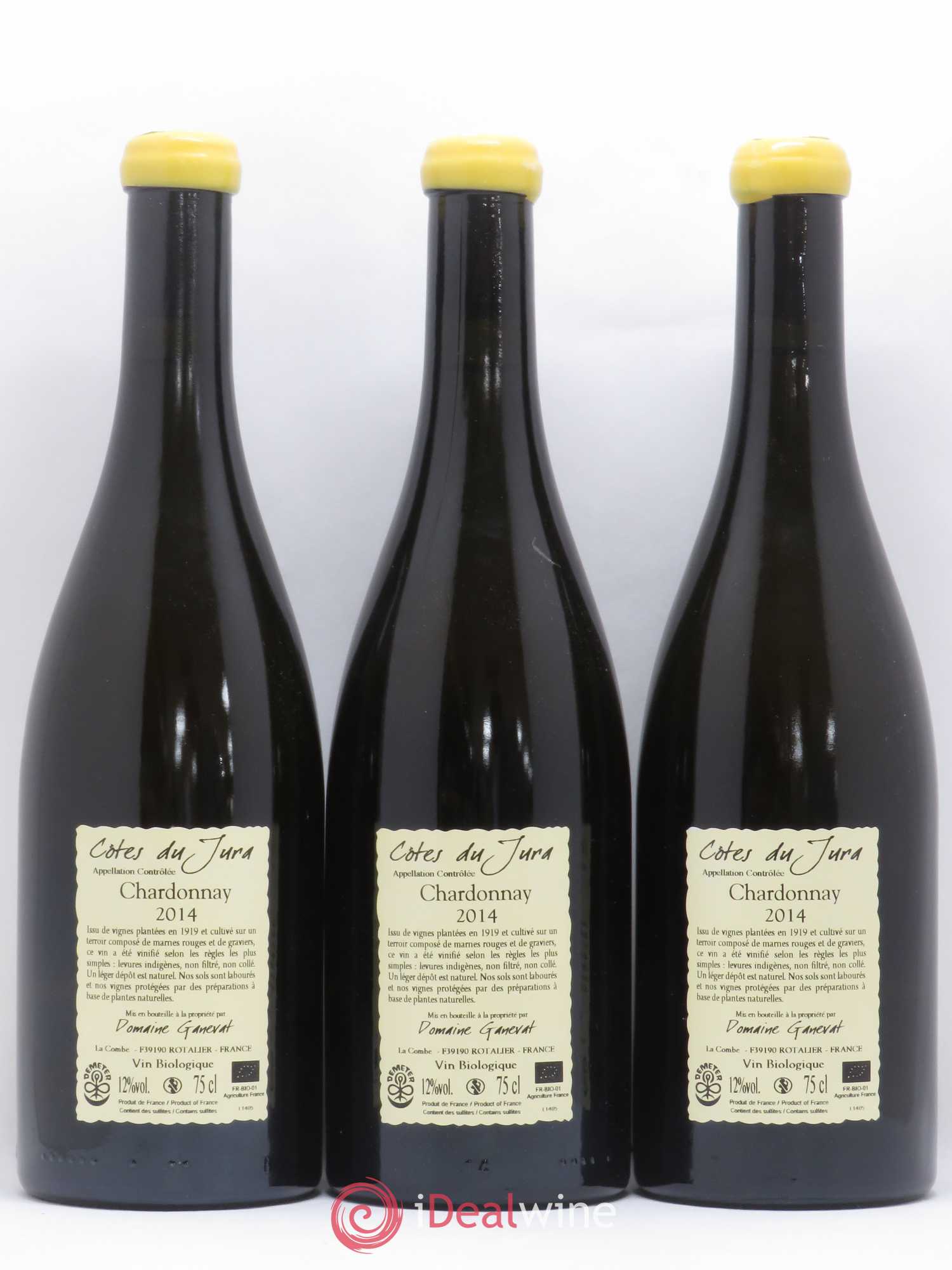 Côtes du Jura Les Grands Teppes Vieilles Vignes Jean-François Ganevat (Domaine) 2014 - Lot de 3 bouteilles - 1