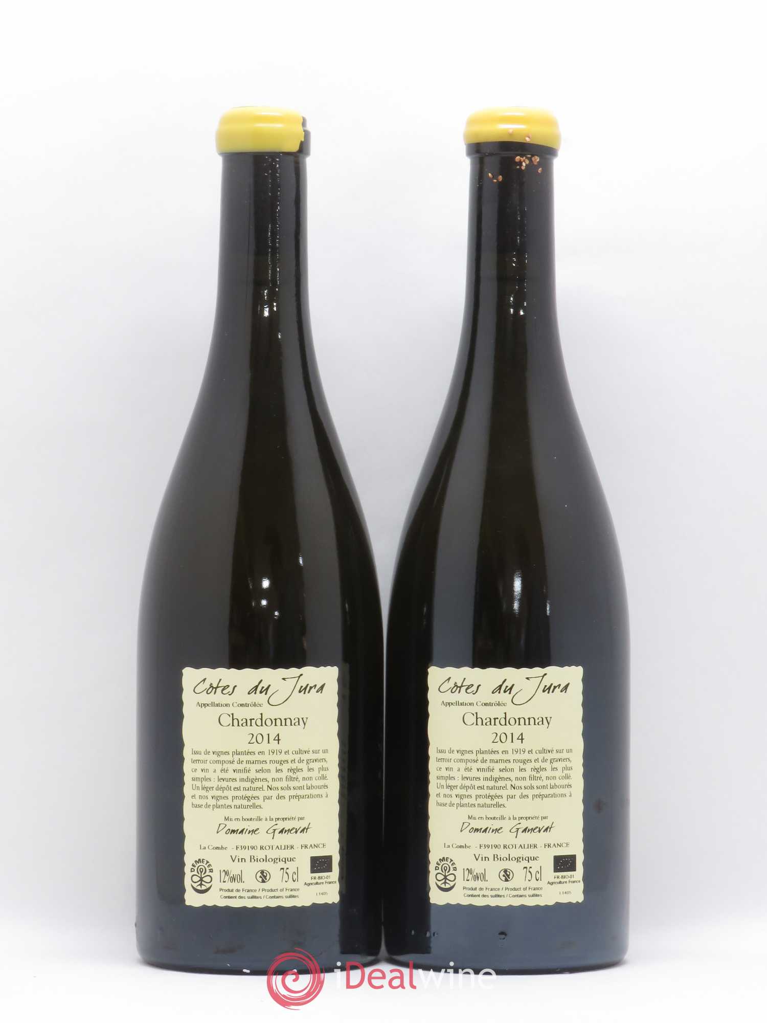 Côtes du Jura Les Grands Teppes Vieilles Vignes Jean-François Ganevat (Domaine) 2014 - Lot de 2 bouteilles - 1