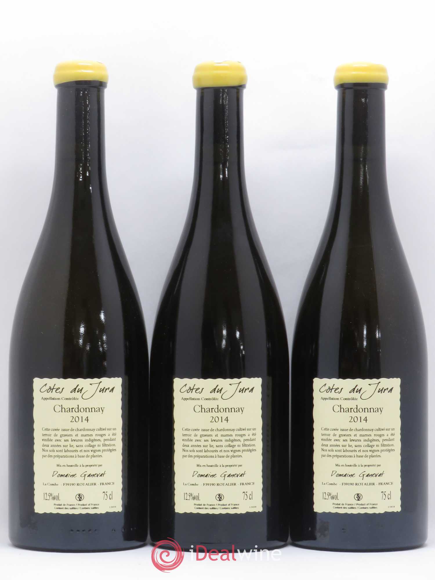 Côtes du Jura Les Gryphées Vieilles Vignes Jean-François Ganevat (Domaine) 2014 - Lot de 3 bouteilles - 1