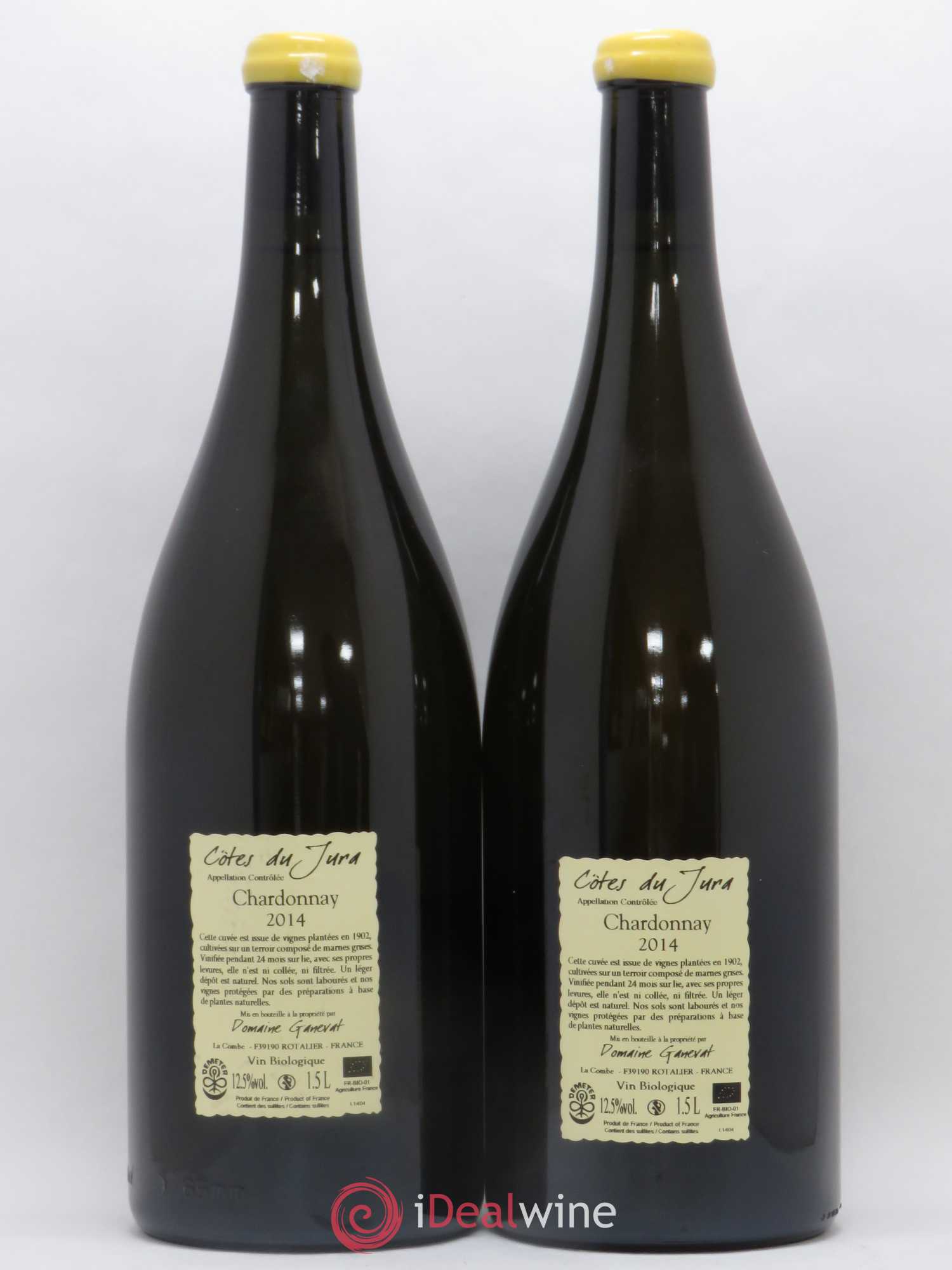Côtes du Jura Les Chalasses Vieilles Vignes Jean-François Ganevat (Domaine) 2014 - Lot de 2 magnums - 1