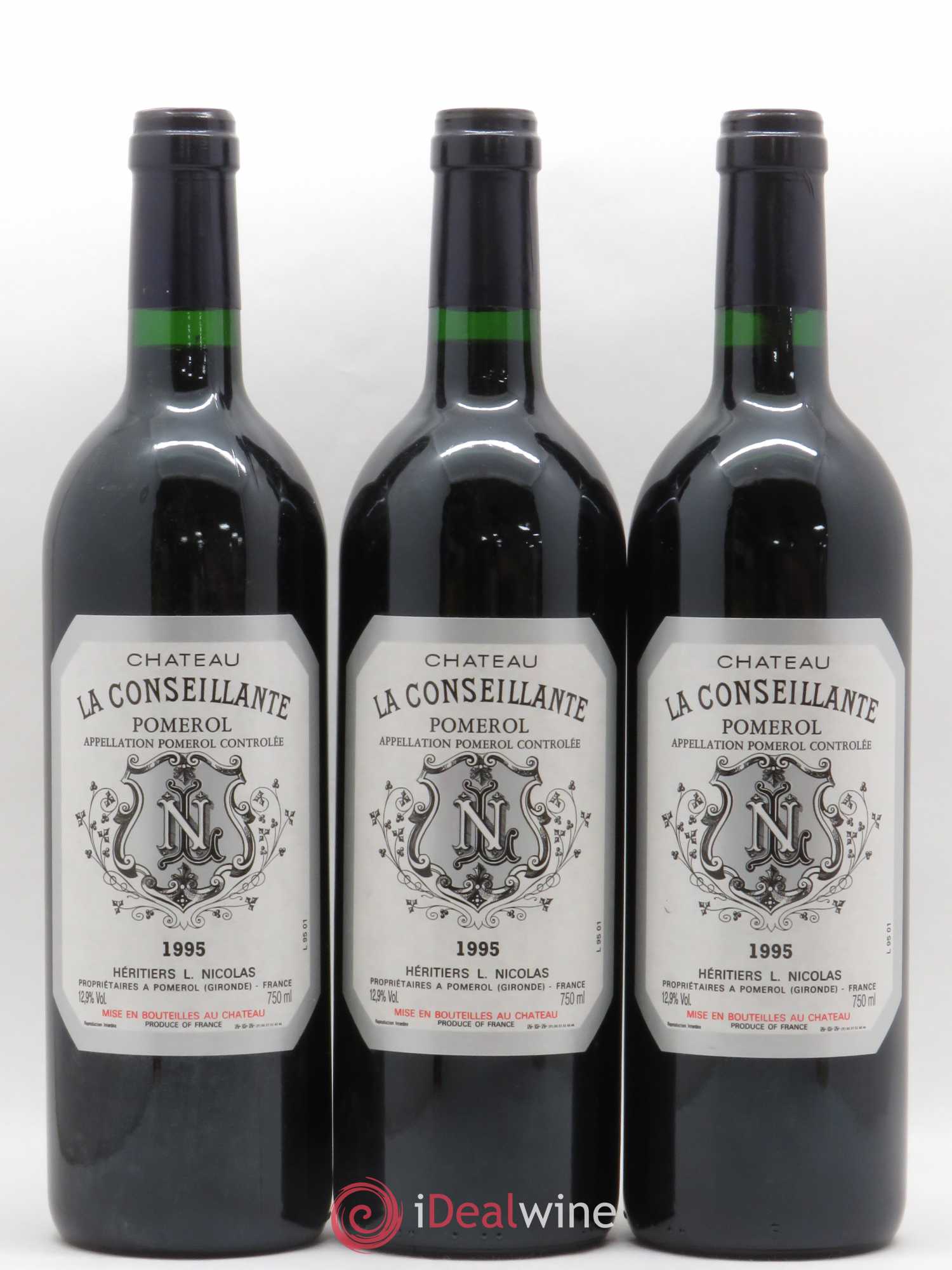 Château la Conseillante 1995 - Lot de 12 bouteilles - 2