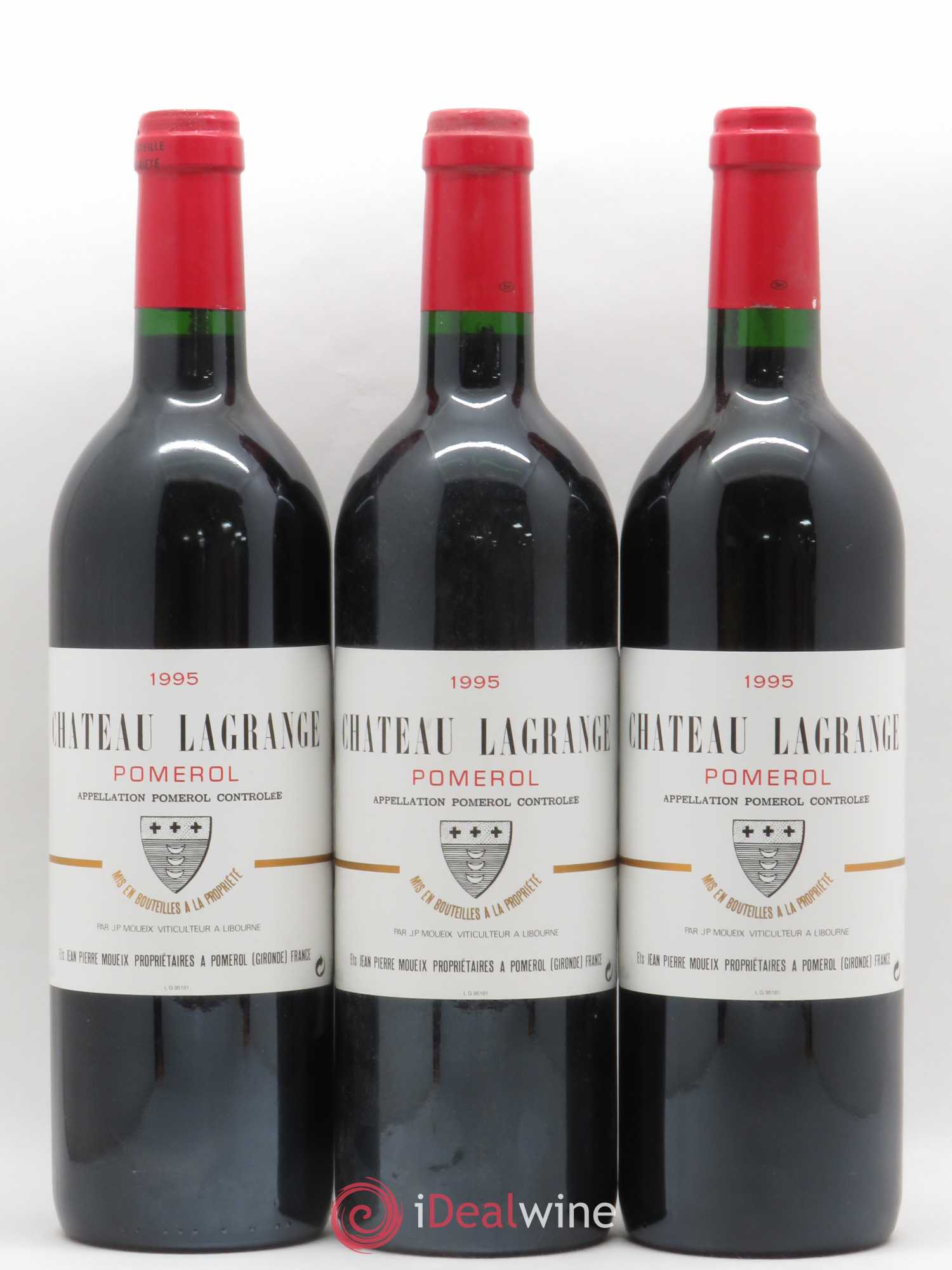 Château Lagrange à Pomerol 1995 - Lot de 12 bouteilles - 1