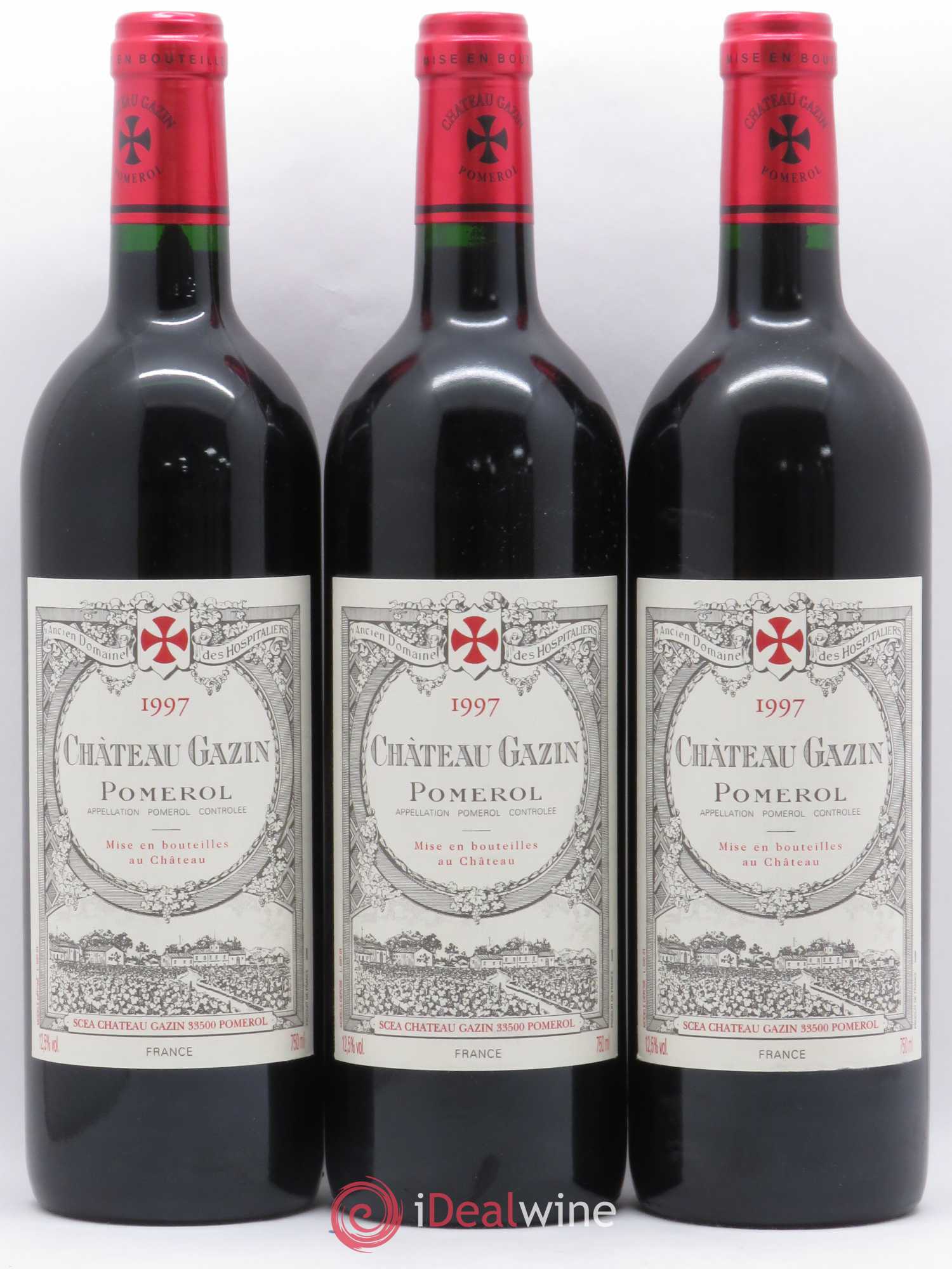 Château Gazin 1997 - Lot de 12 bouteilles - 1
