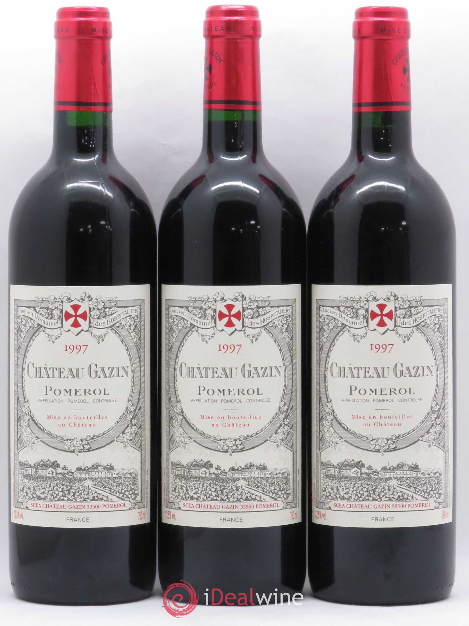 Château Gazin 1997 - Lot de 12 bouteilles - 3