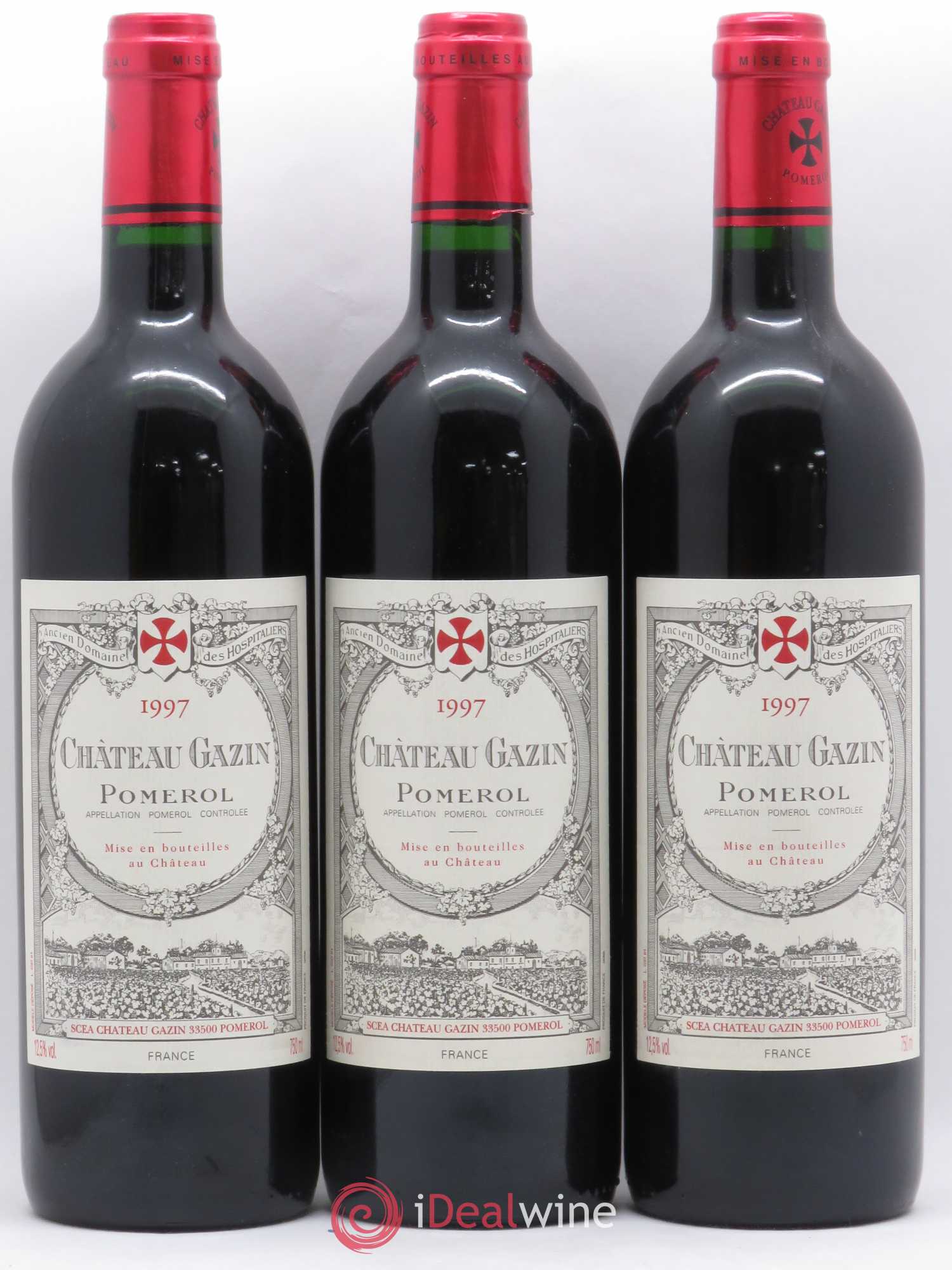 Château Gazin 1997 - Lot de 12 bouteilles - 4