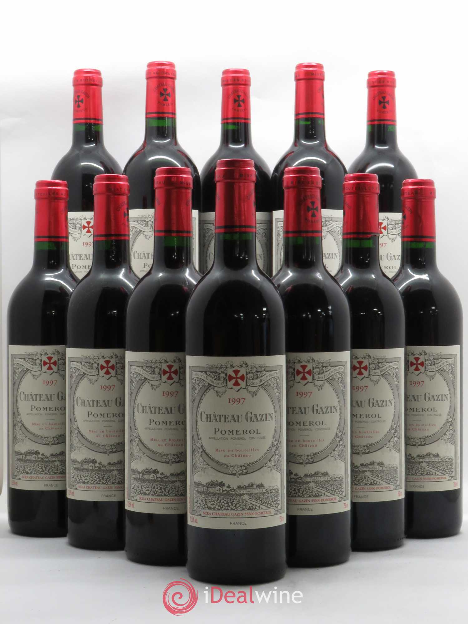 Château Gazin 1997 - Lot de 12 bouteilles - 0