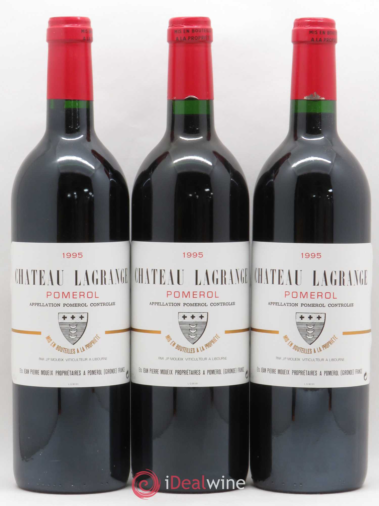 Château Lagrange à Pomerol 1995 - Lot de 12 bouteilles - 3