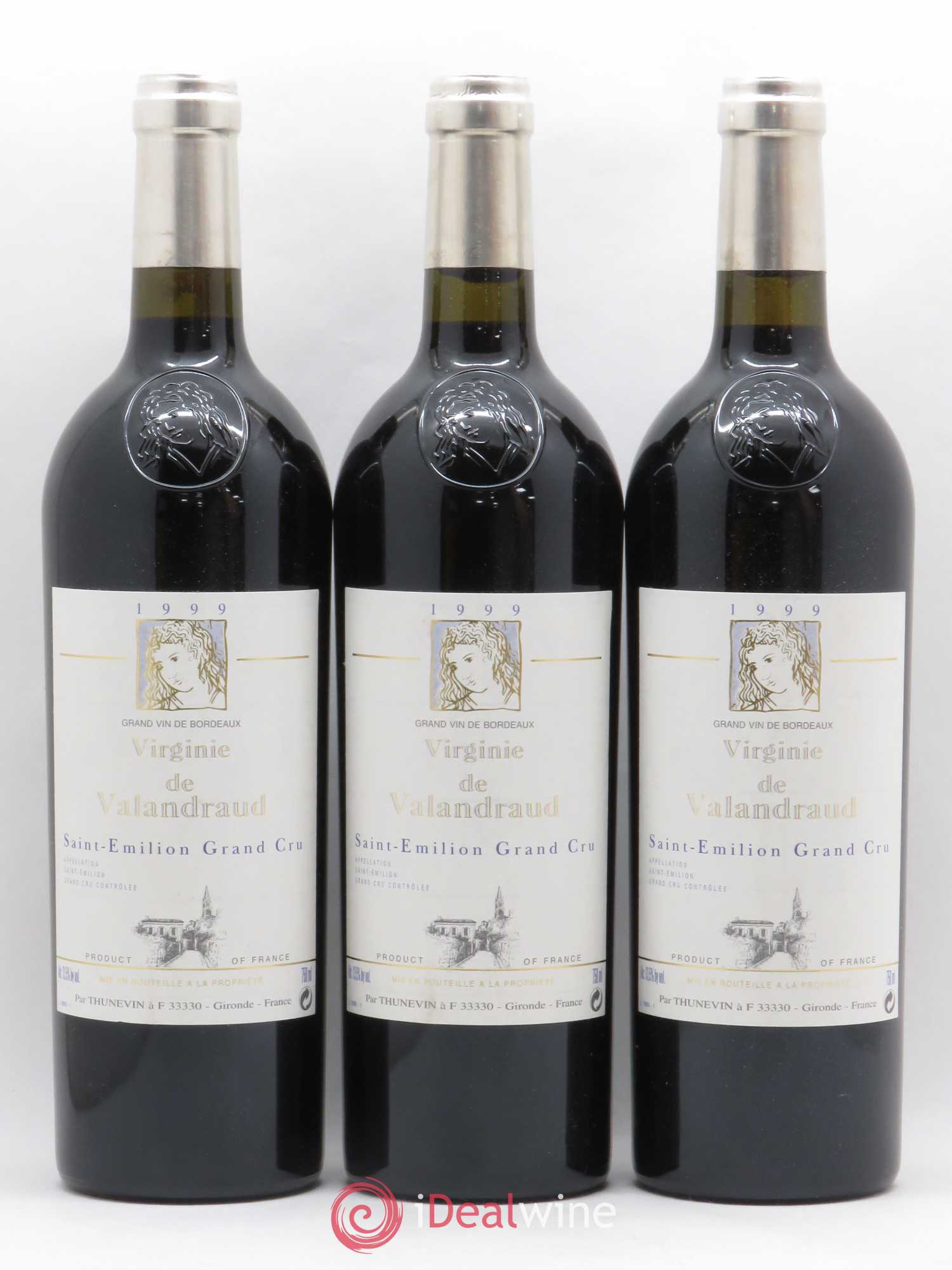 Virginie de Valandraud 1999 - Lot de 12 bouteilles - 1