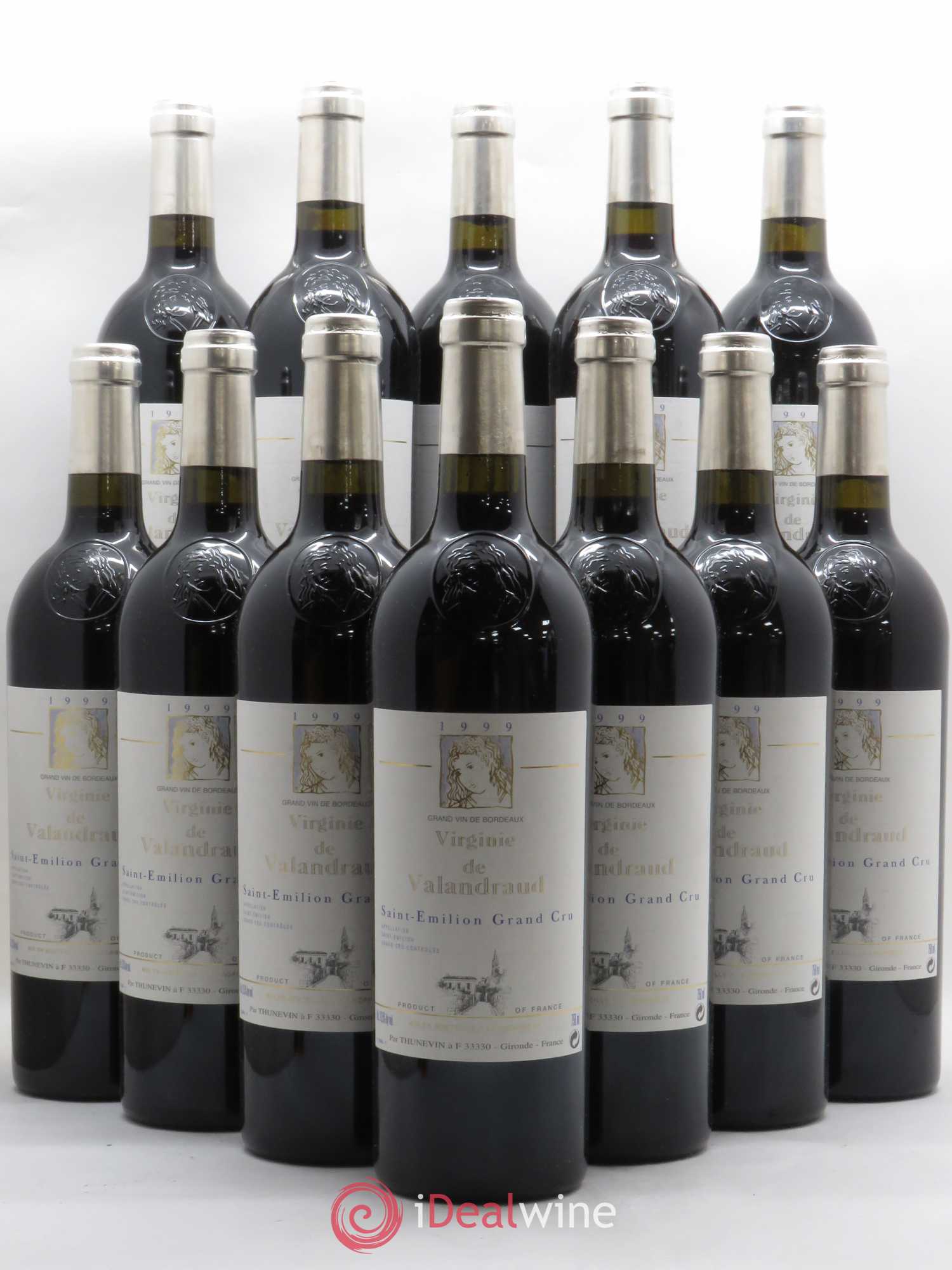 Virginie de Valandraud 1999 - Lot de 12 bouteilles - 0