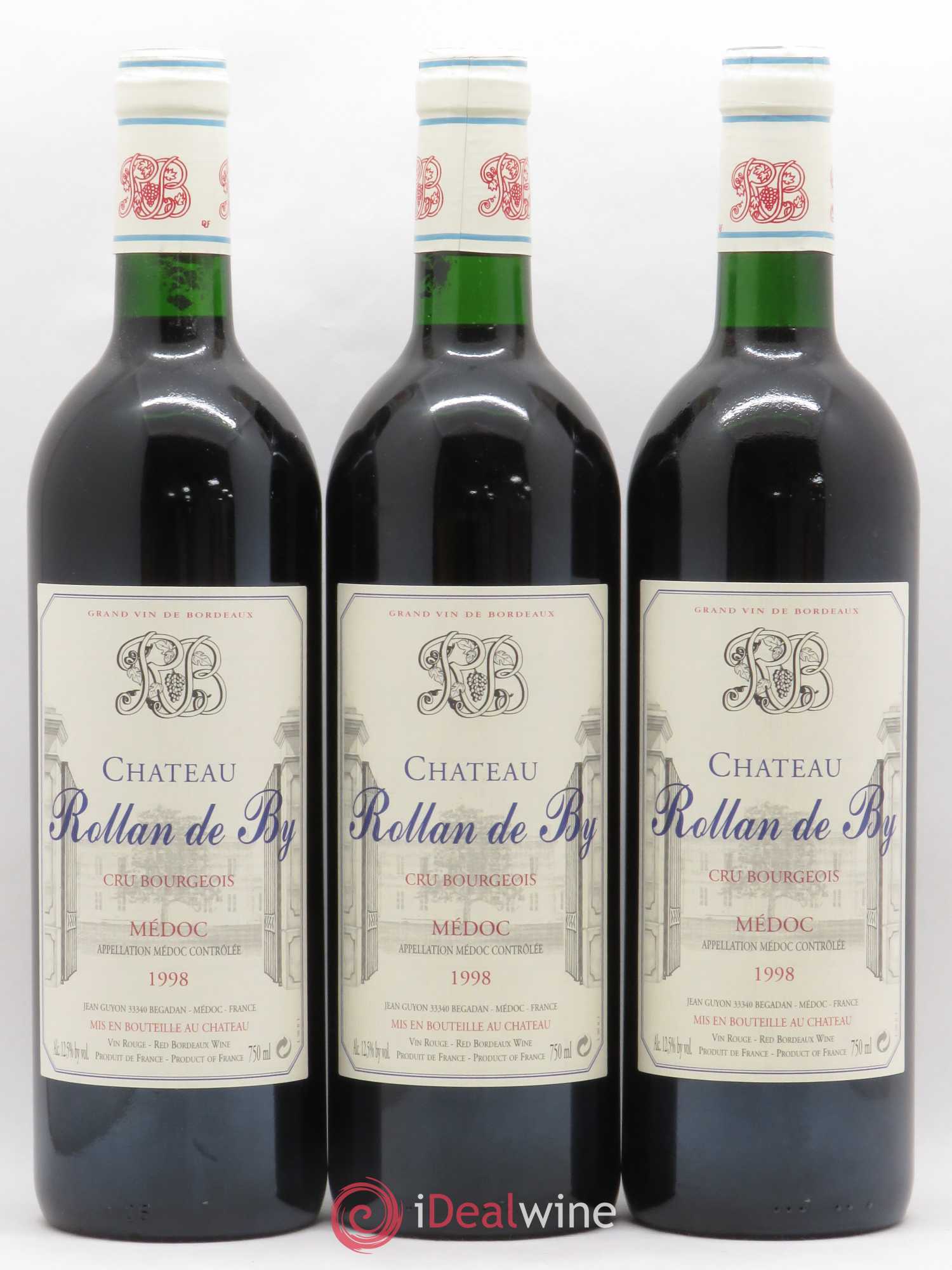 Château Rollan de By Cru Bourgeois 1998 - Lot de 12 bouteilles - 3