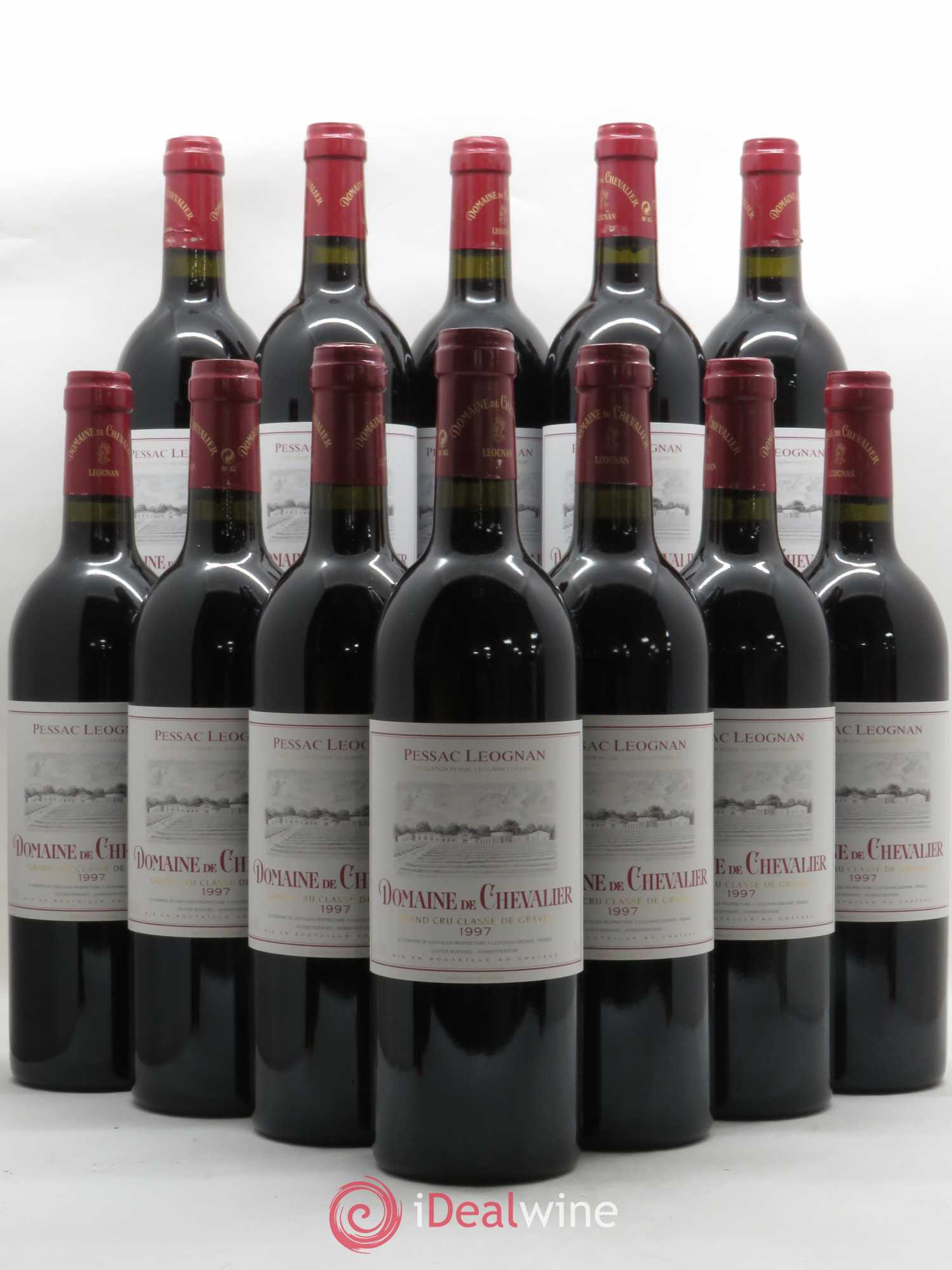 Domaine de Chevalier Cru Classé de Graves 1997 - Lot de 12 bouteilles - 0